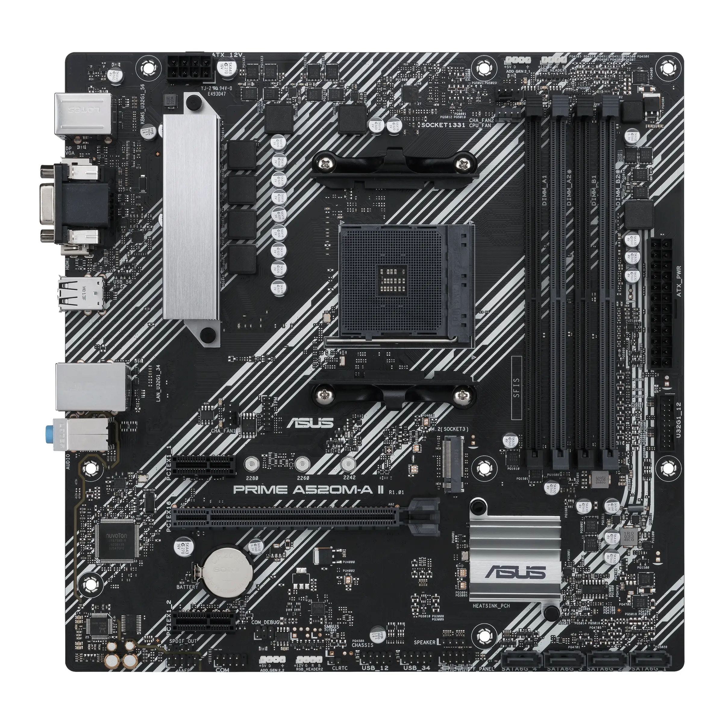 ASUS PRIME A520M-A II 90MB17H0-M0EAY0