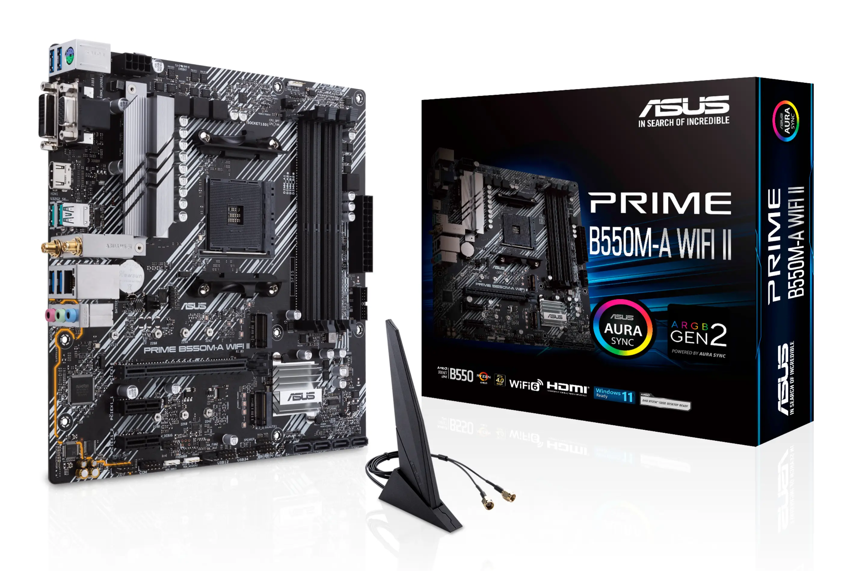 ASUS PRIME B550M-A WIFI II 90MB19X0-M0EAY0