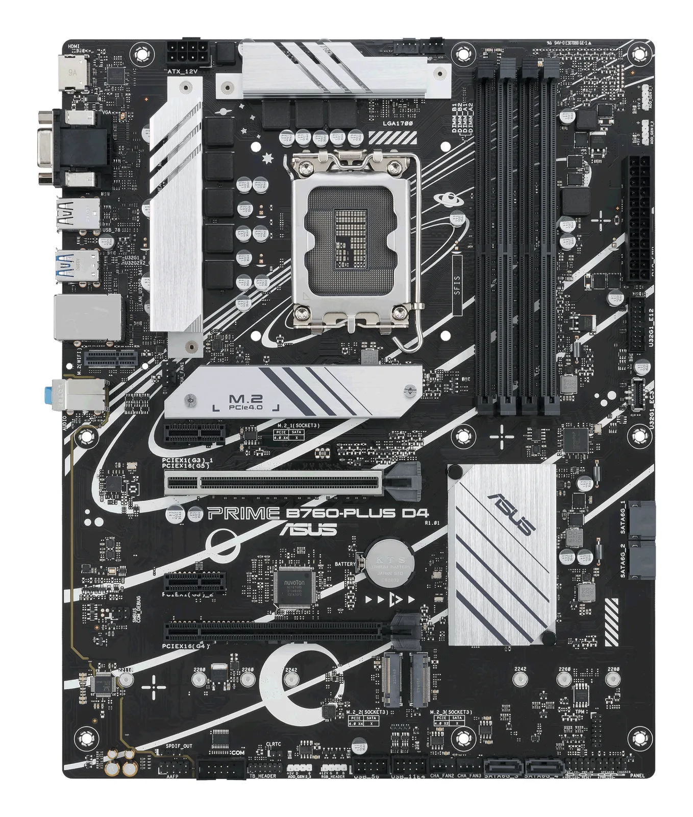 ASUS PRIME B760-PLUS D4 90MB1CW0-M1EAY0