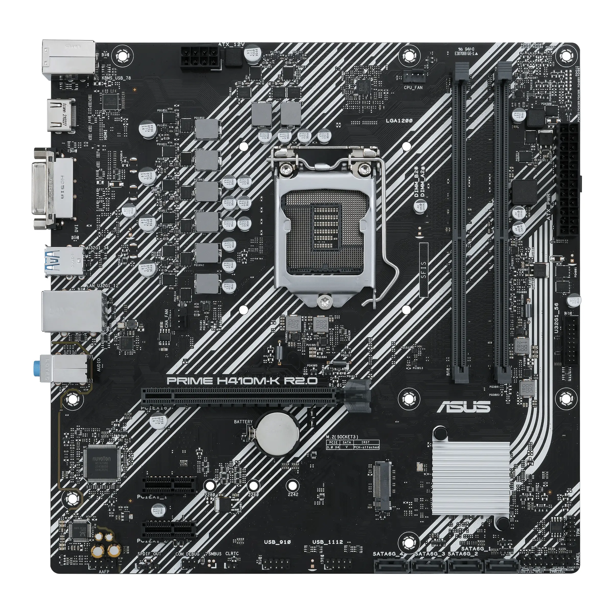 ASUS PRIME H410M-K R2.0 90MB1A70-M0EAY0