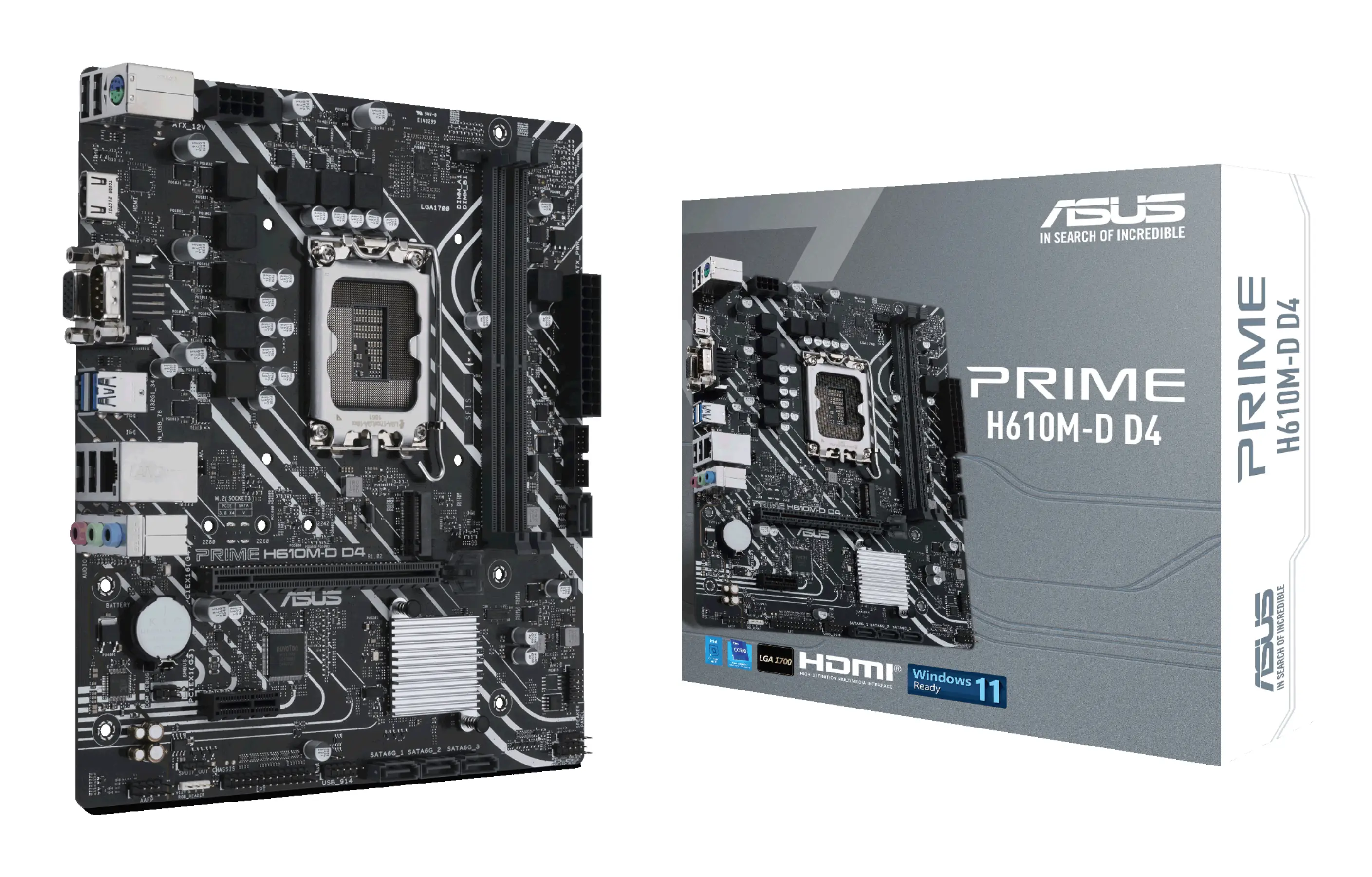 ASUS PRIME H610M-D D4 90MB1A00-M0EAY0