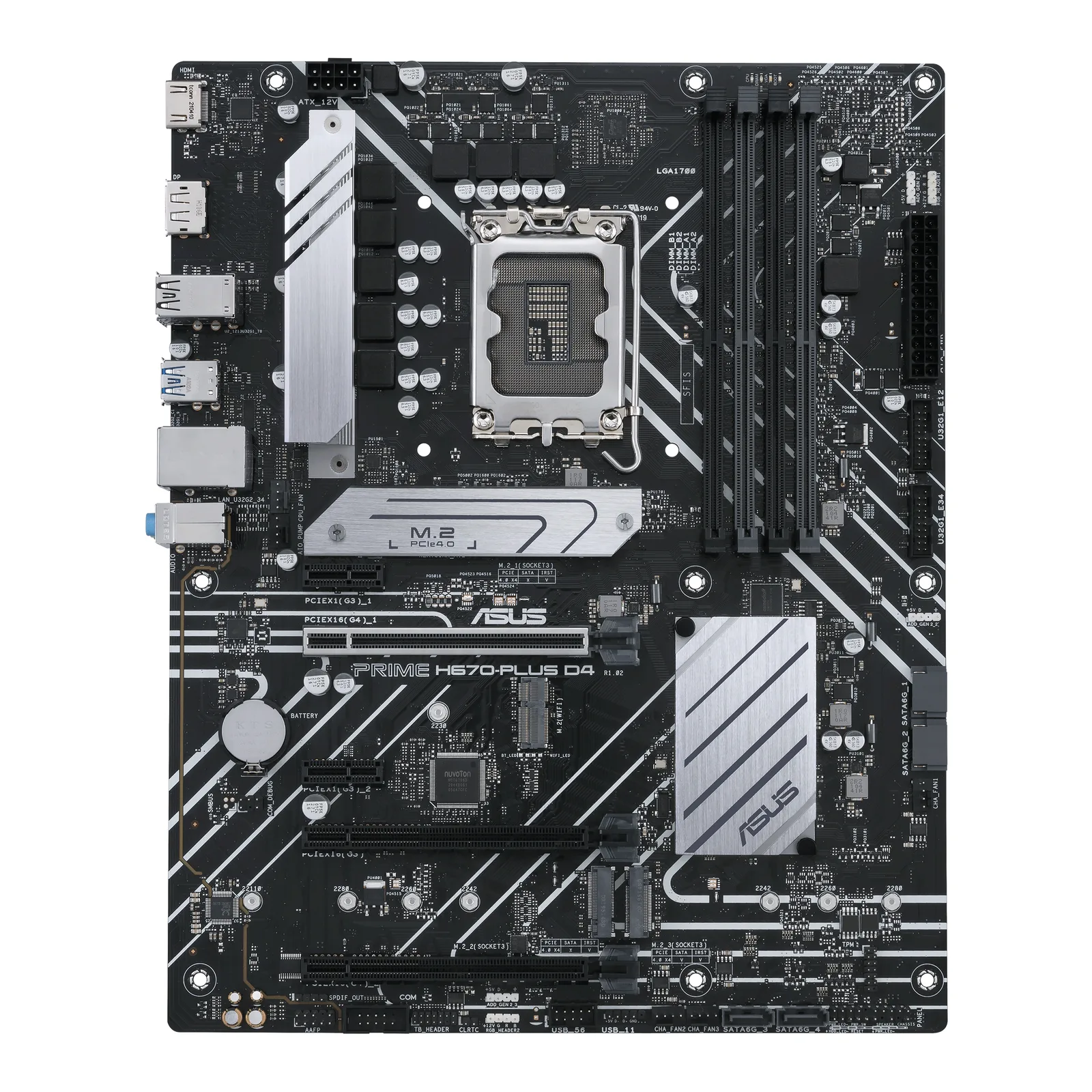 ASUS PRIME H670-PLUS D4-CSM