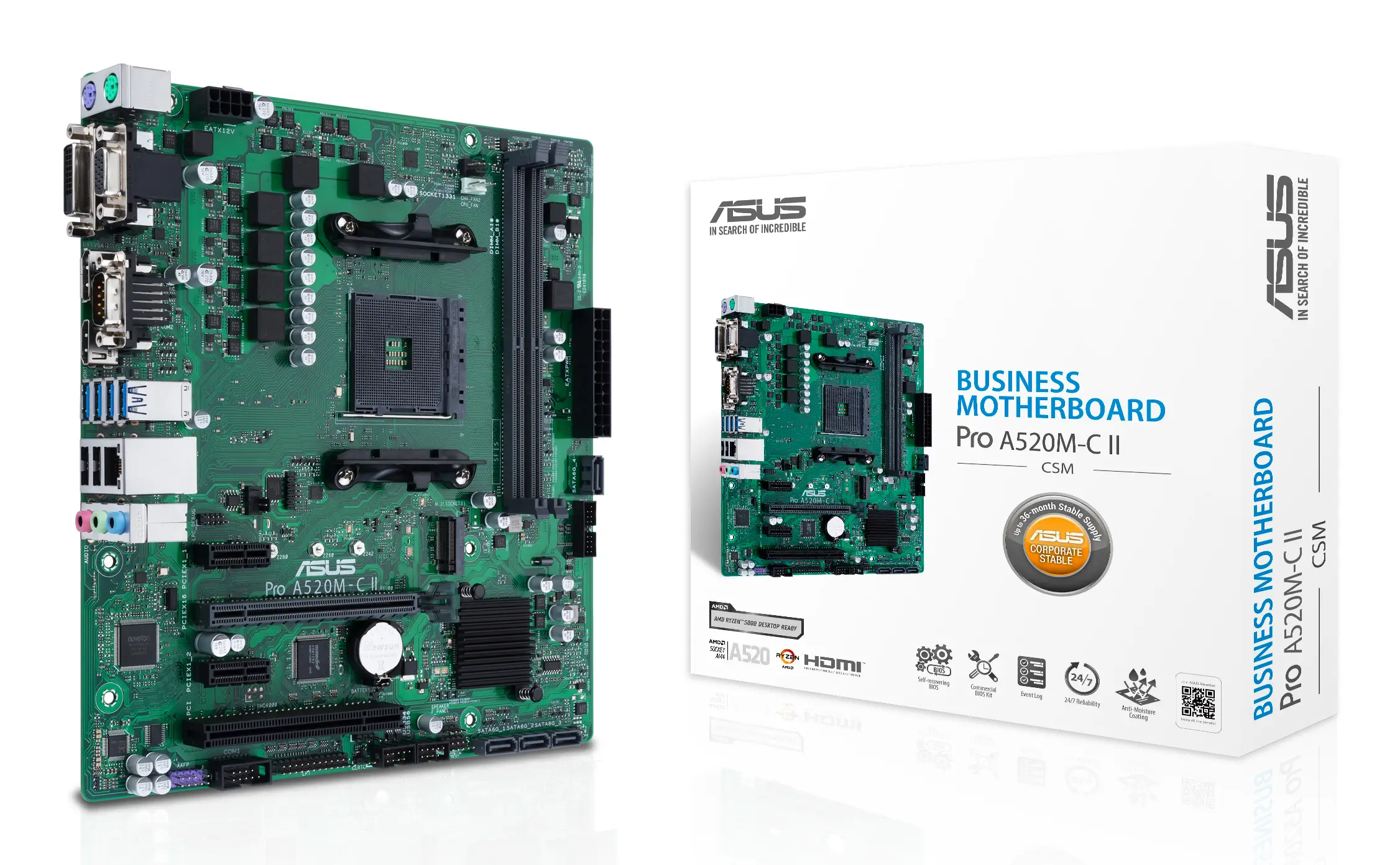 ASUS PRO A520M-C II/CSM 90MB18F0-M0EAYC