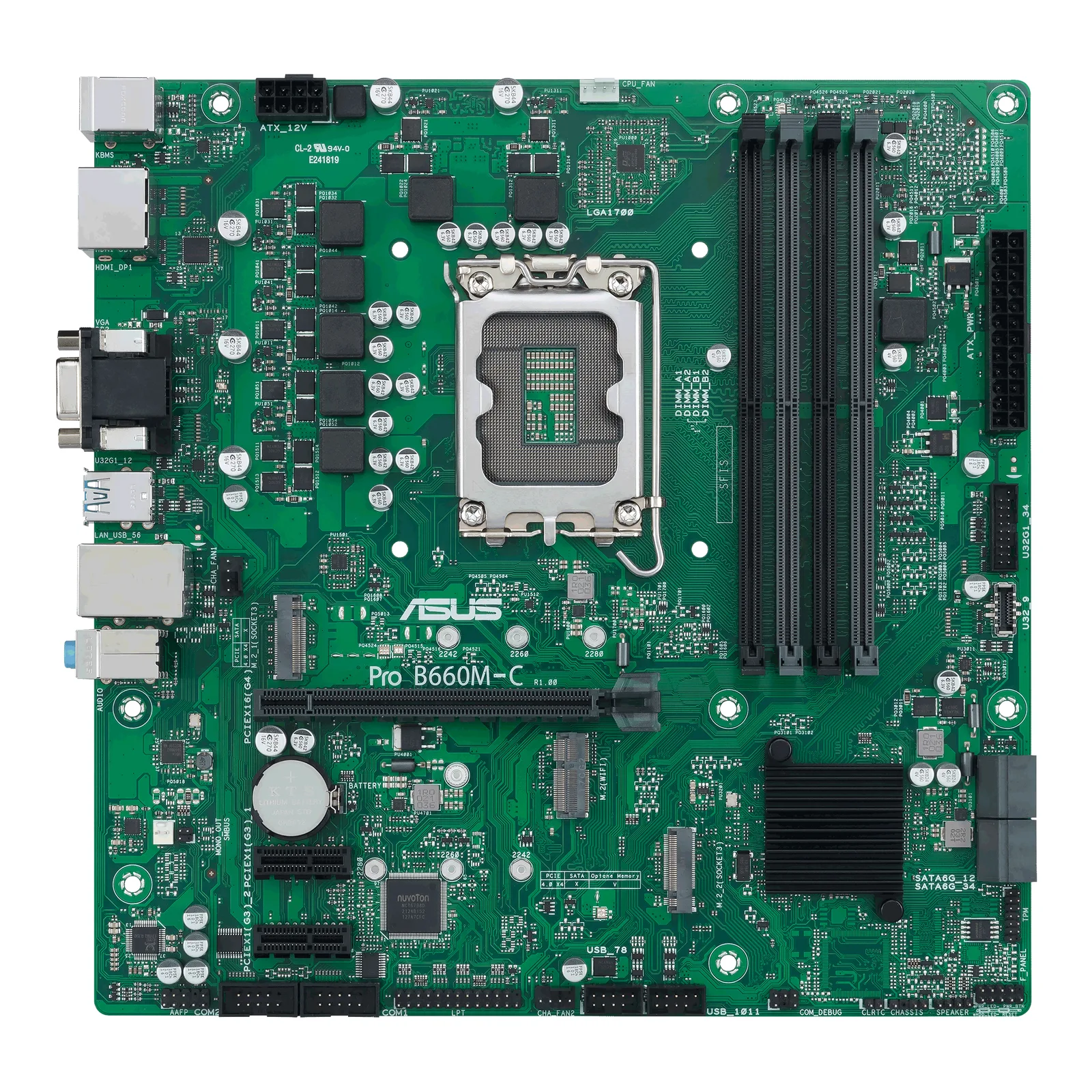 ASUS Pro B660M-C-CSM 90MB1BW0-M0EAYC