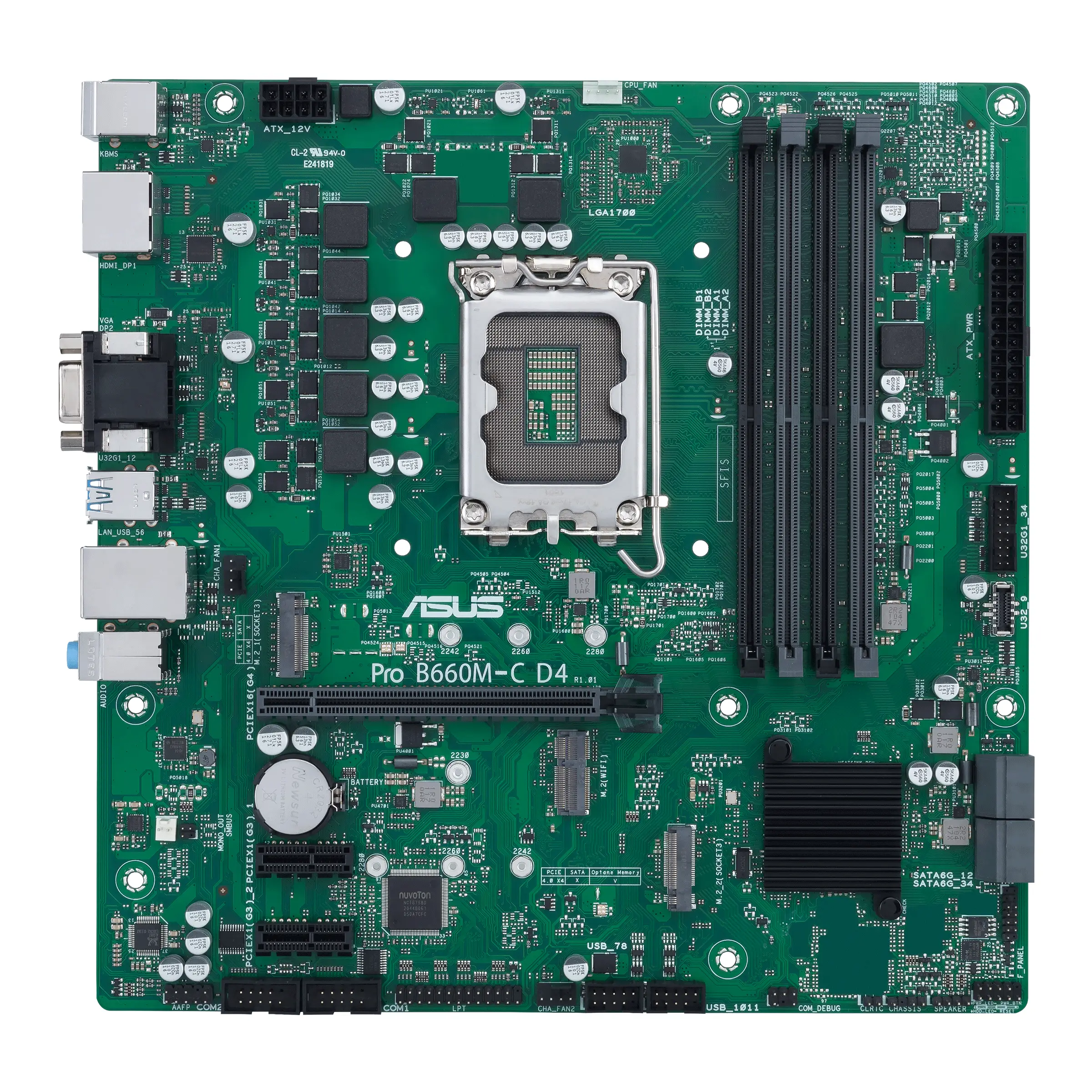 ASUS PRO B660M-C D4-CSM 90MB19B0-M0EAYC