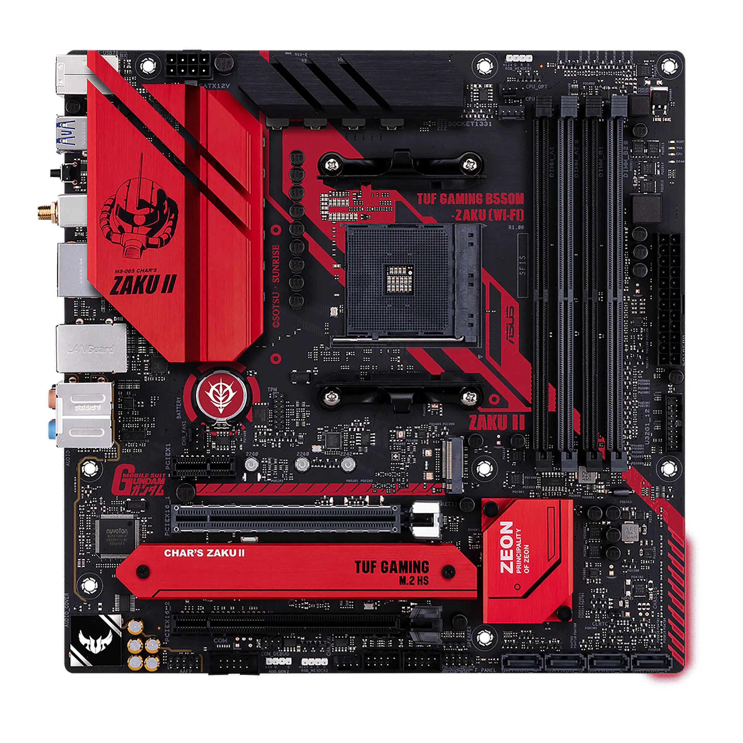 ASUS TUF GAMING B550M (WI-FI) ZAKU II EDITION 90MB15P0-M0EAY0