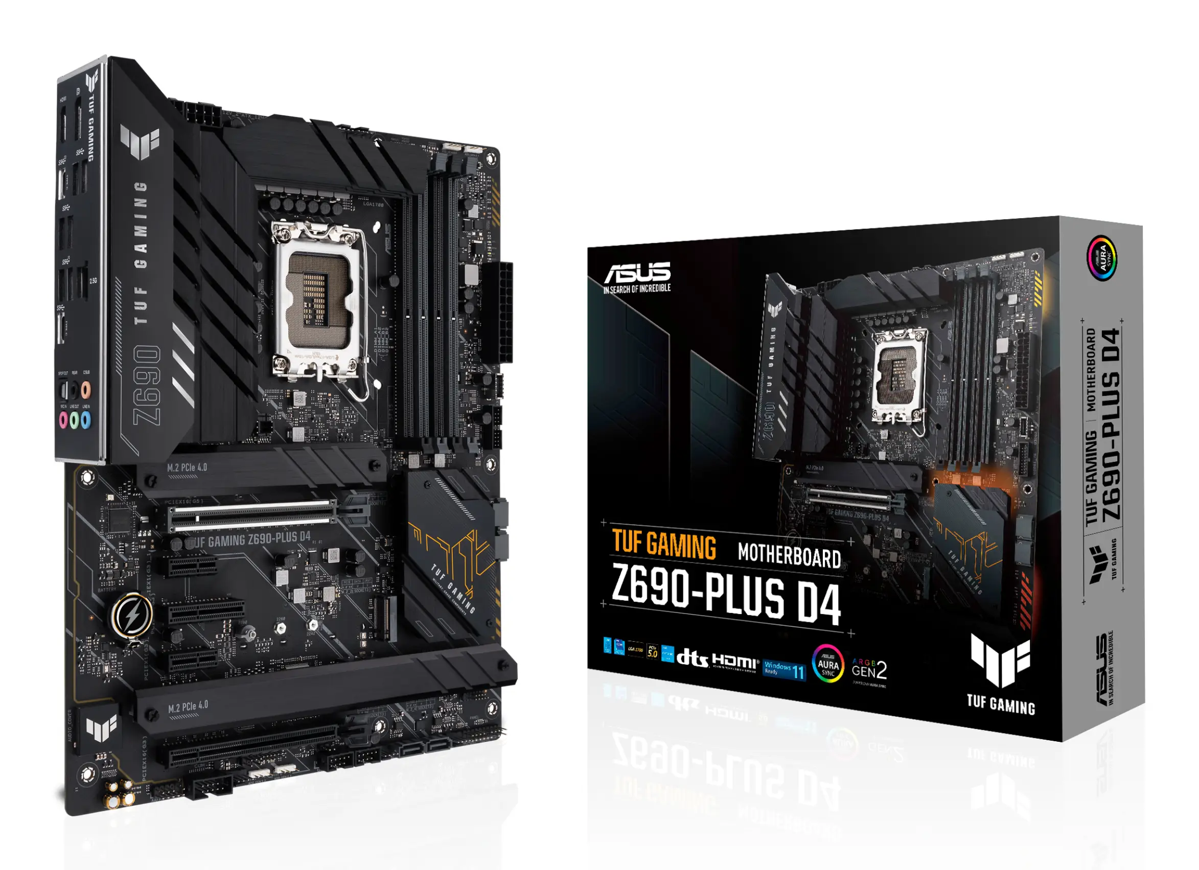 ASUS TUF GAMING Z690-PLUS D4 90MB18U0-M0EAY0
