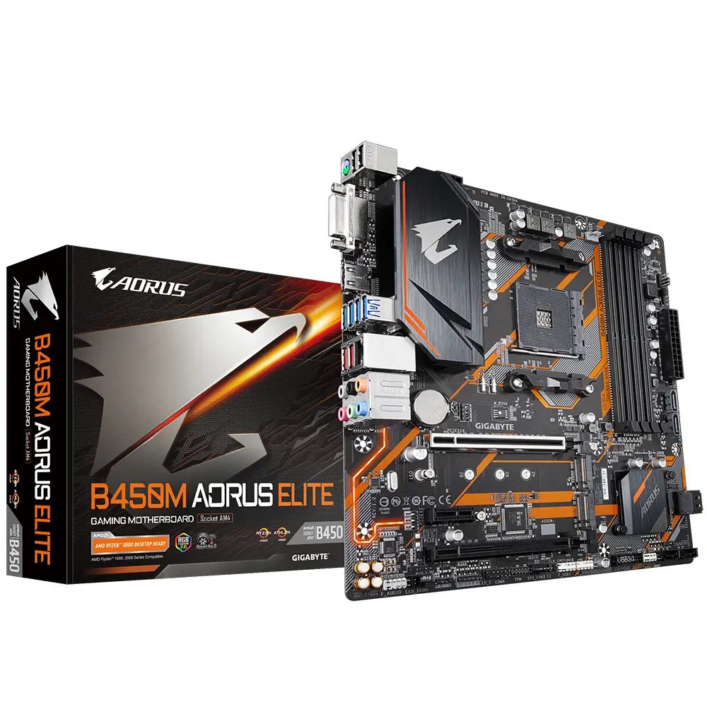 GIGABYTE B450M AORUS ELITE