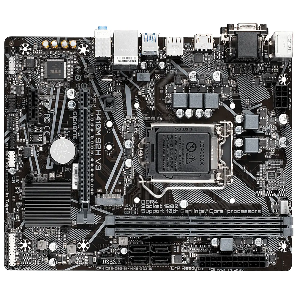 GIGABYTE H410M S2H V3 1.0