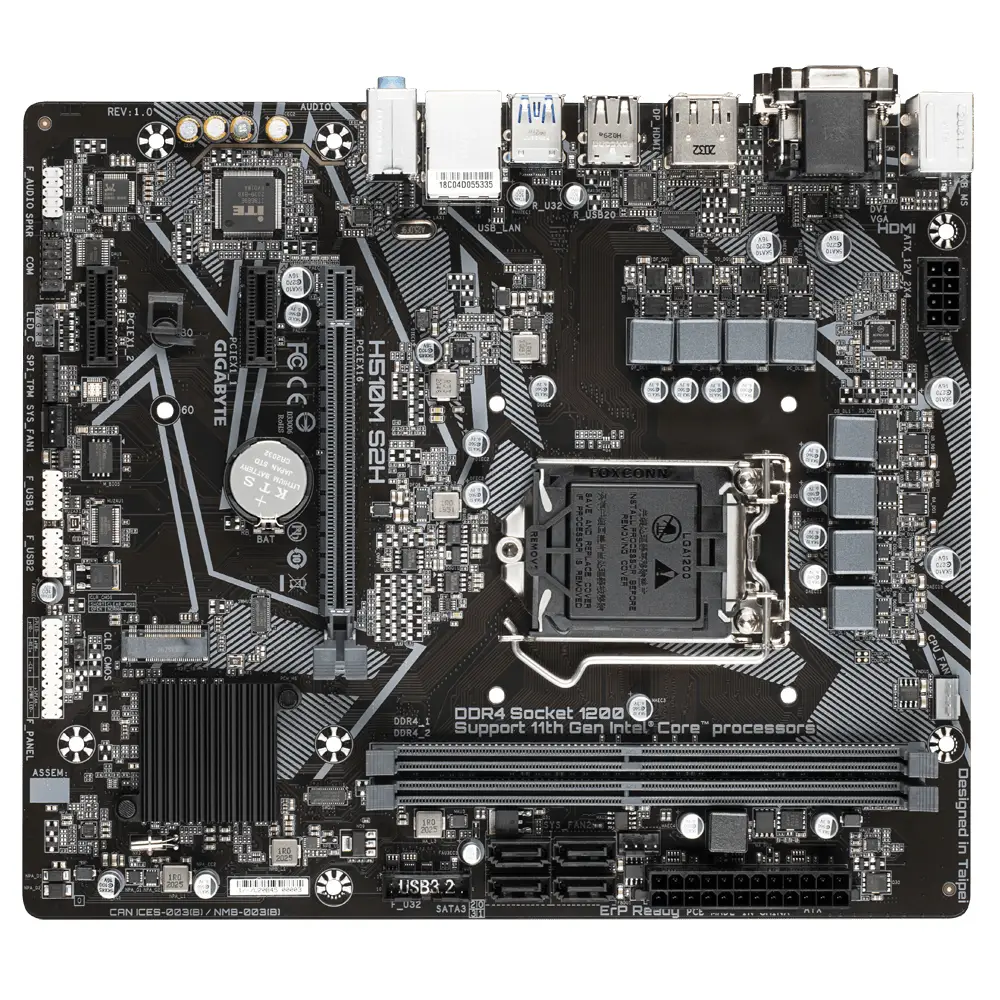 GIGABYTE H510M S2H (rev. 1.0)