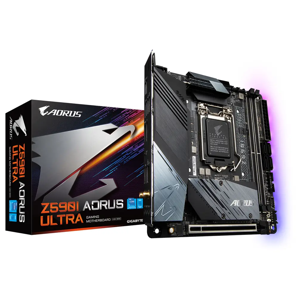 GIGABYTE Z590I AORUS ULTRA (rev. 1.0) Z590I AORUS ULTRA 1.0