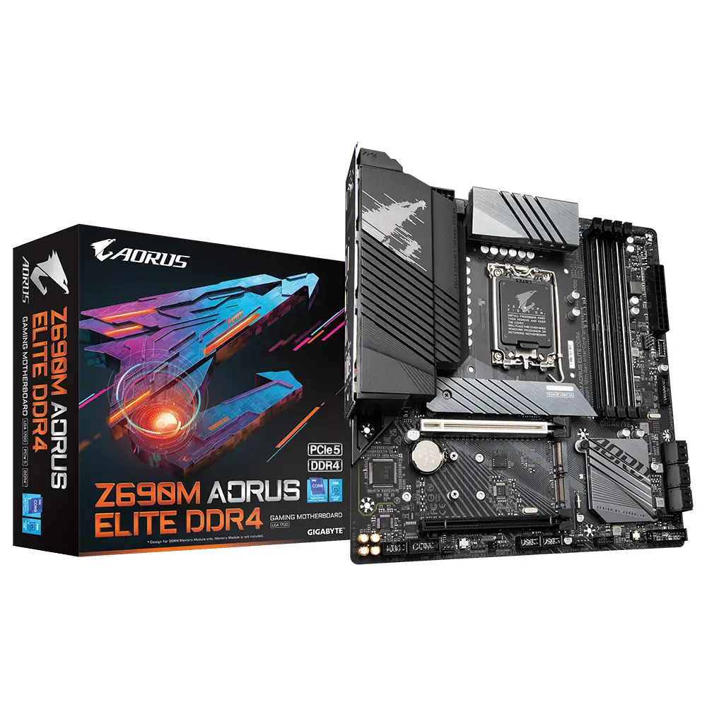GIGABYTE Z690M AORUS ELITE DDR4 Z690M AORUS ELITE DDR4 (rev. 1.0)