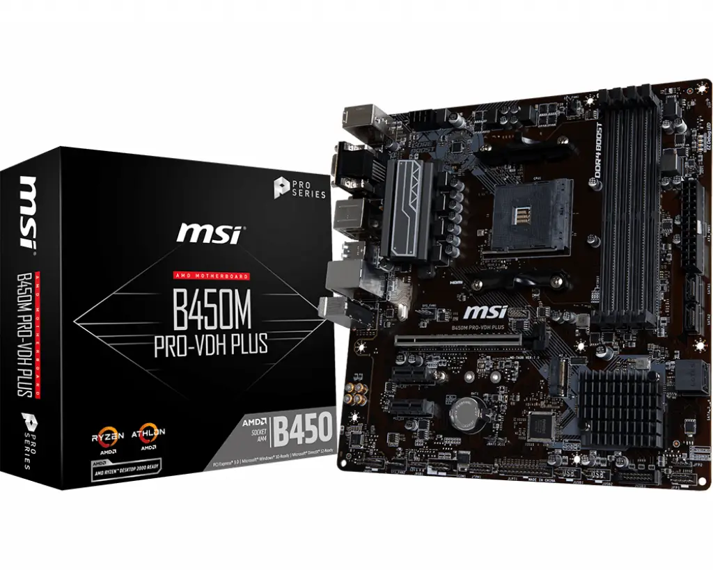 MSI B450M PRO-VDH PLUS 4719072620189