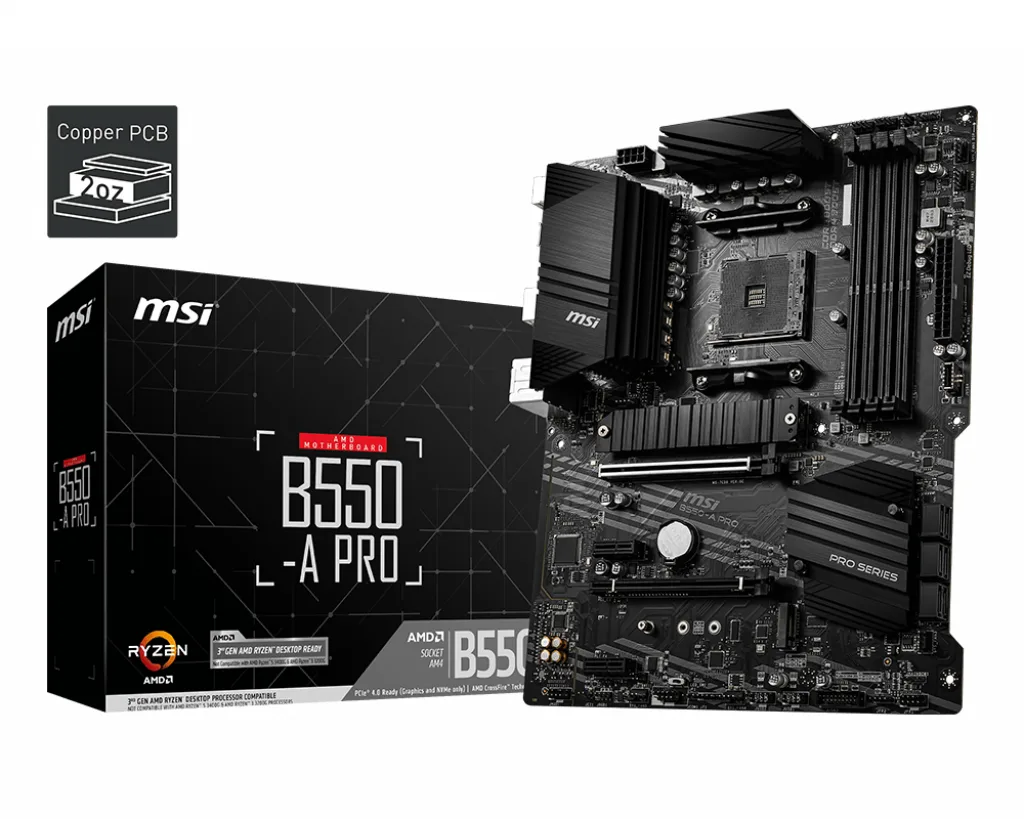 MSI B550-A PRO 4719072733667