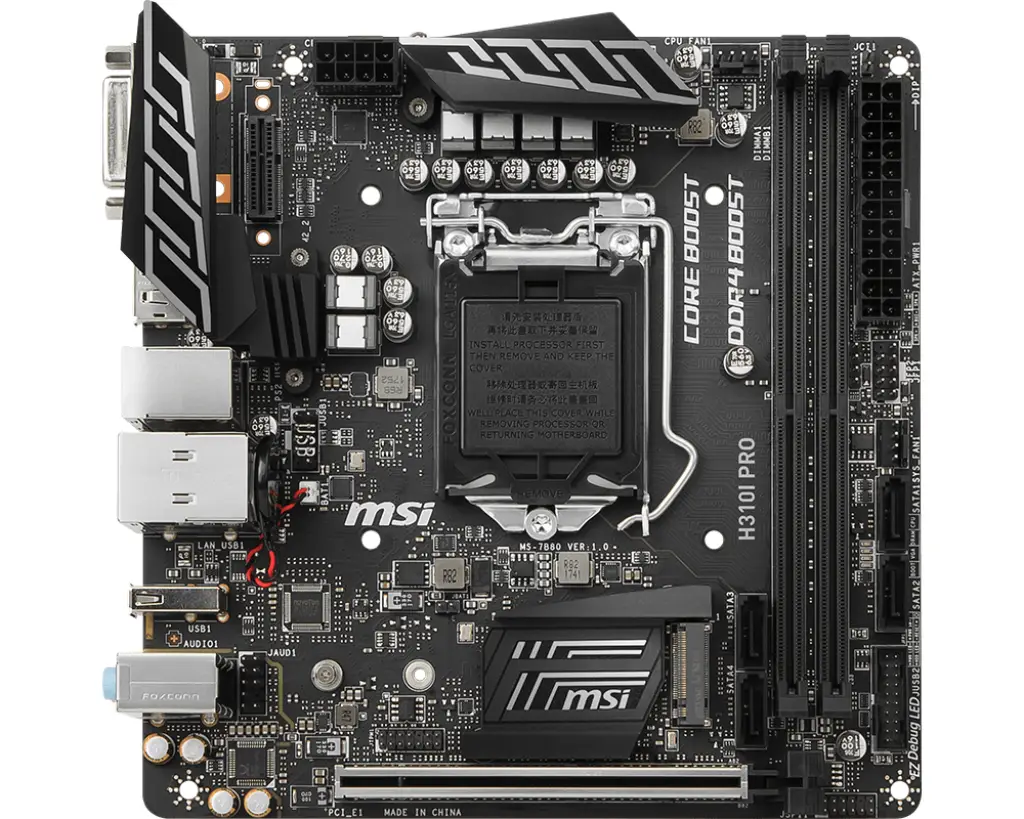 MSI H310I PRO 911-7B80-001