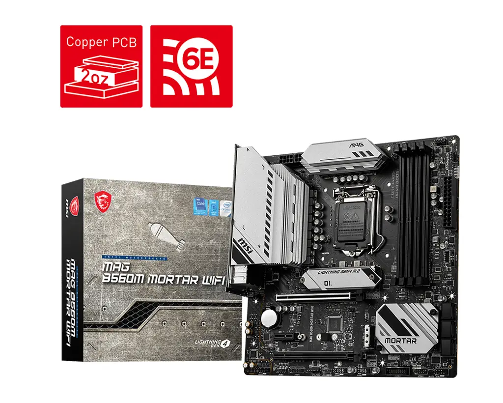 MSI MAG B560M MORTAR WIFI 4719072802929