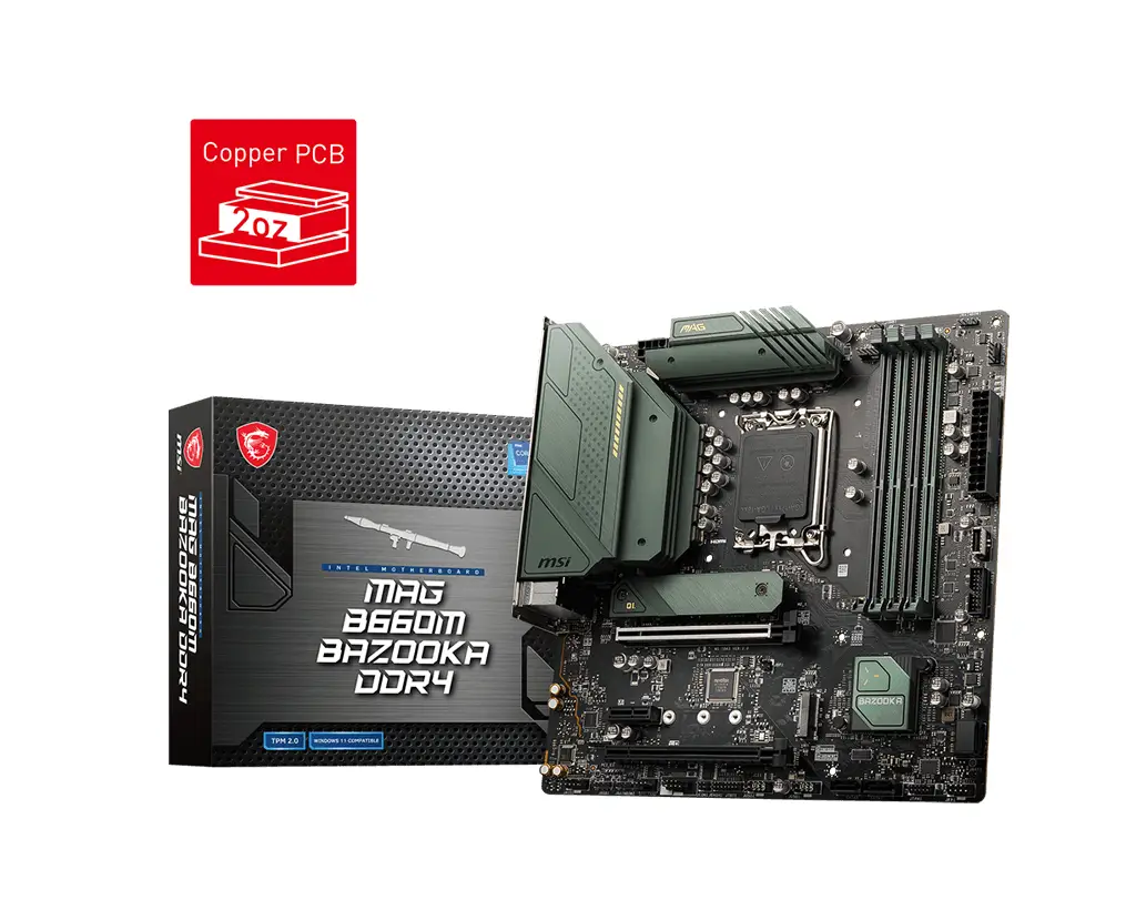 MSI MAG B660M BAZOOKA DDR4