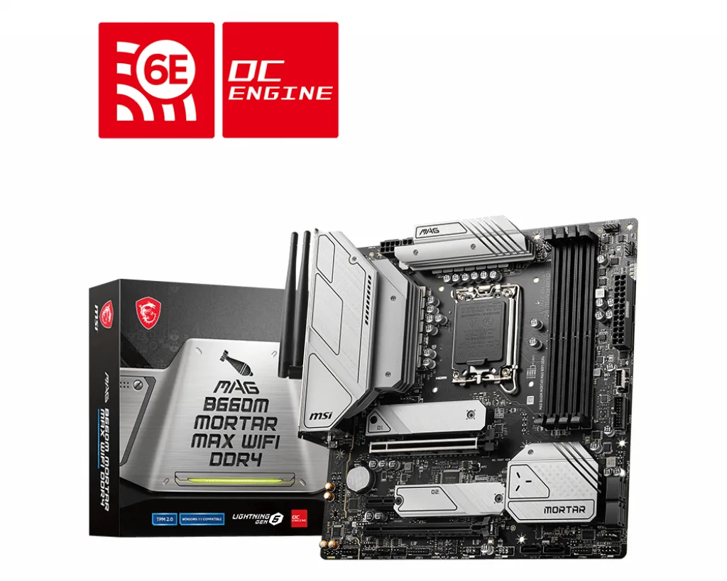 MSI MAG B660M MORTAR MAX WIFI DDR4
