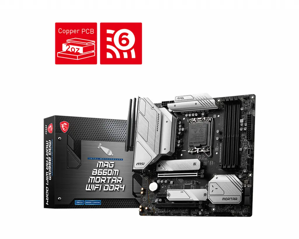 MSI MAG B660M MORTAR WIFI DDR4 7D42-002R