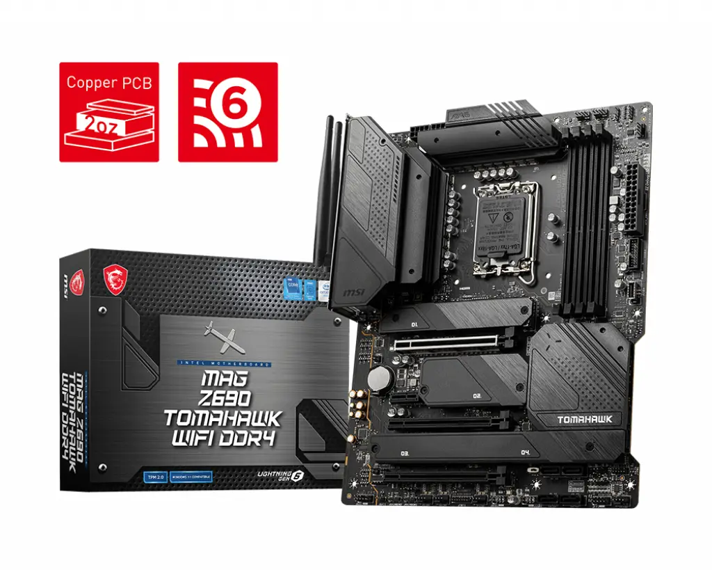 MSI MAG Z690 TOMAHAWK WIFI DDR4 911-7D32-005
