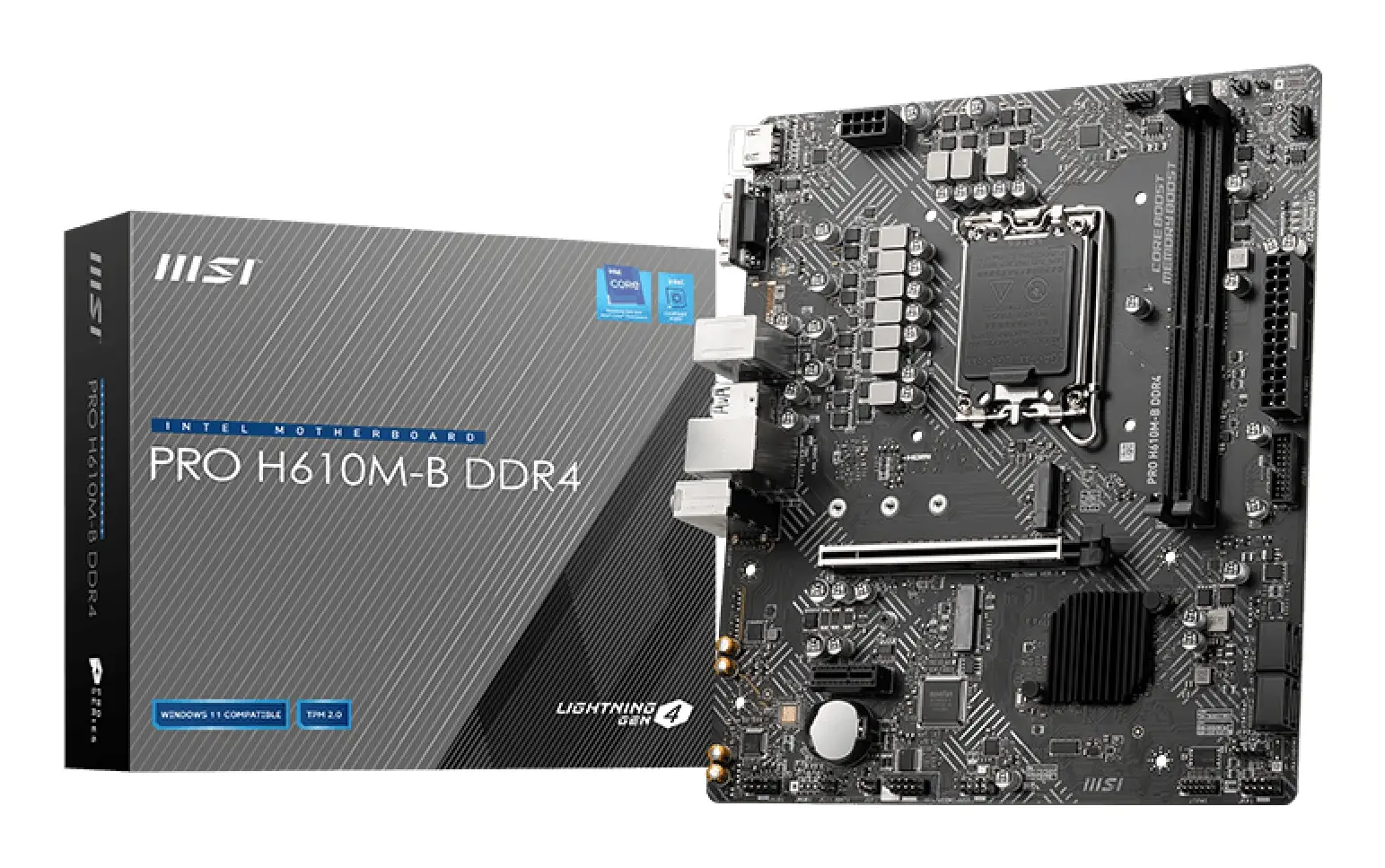 MSI MB PRO H610M-B DDR4