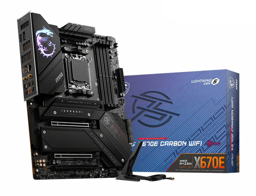 MSI MPG X670E CARBON WIFI 7D70-001R