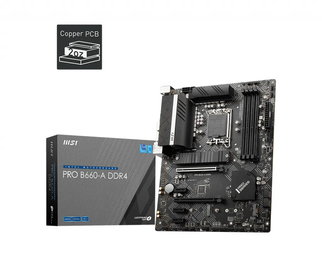 MSI PRO B660-A DDR4
