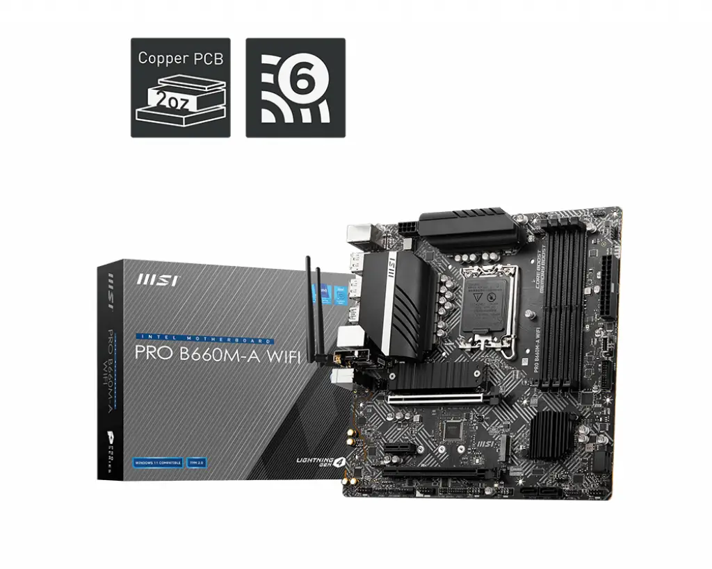 MSI PRO B660M-A WIFI
