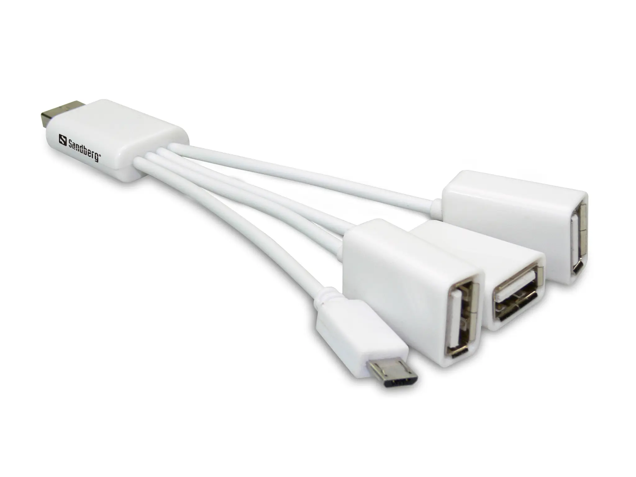 Sandberg USB Hub with SmartPhone Sync 440-38