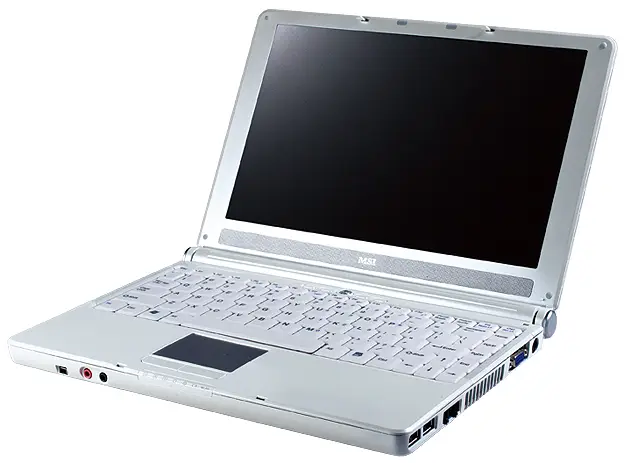 MSI NOTEBOOK BAREBONE 12.1" SILVER 1006-002S