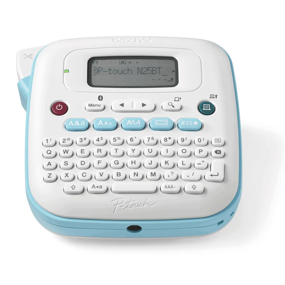 Brother PT-N25BT etiket yazıcı Termal transfer Renk 180 x 180 DPI 12 mm/saniye Kablosuz Bluetooth PTN25BTRG1