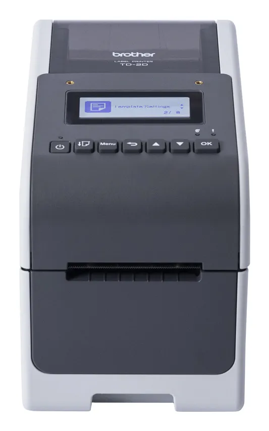 Brother TD-2350D203 etiket yazıcı Doğrudan termal 203 x 203 DPI 152,4 mm/saniye Kablolu & Kablosuz Ethernet LAN bağlantısı Wi-Fi Bluetooth TD-2350D203ZU1