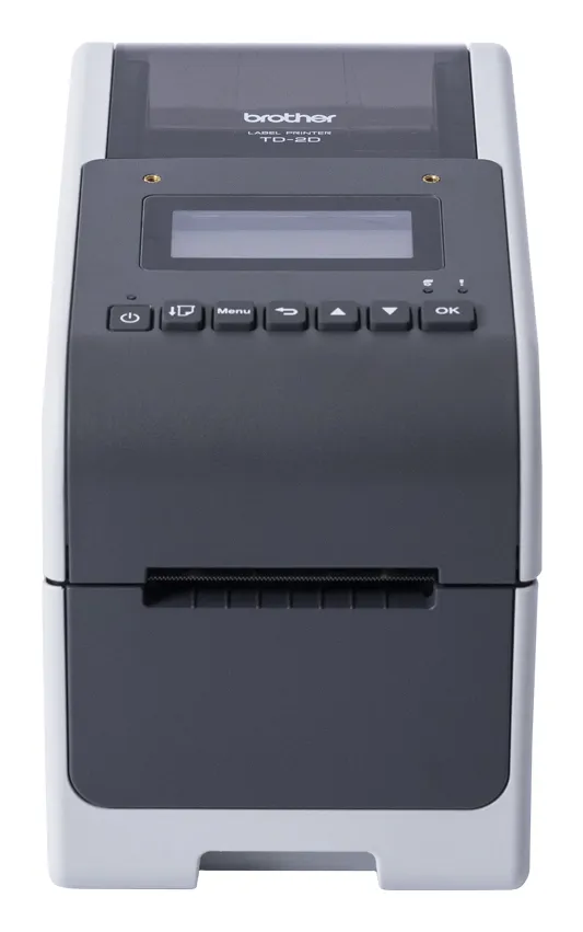 Brother TD-2350D300 etiket yazıcı Doğrudan termal 300 x 300 DPI 152,4 mm/saniye Kablolu & Kablosuz Ethernet LAN bağlantısı Wi-Fi Bluetooth TD-2350D300ZU1