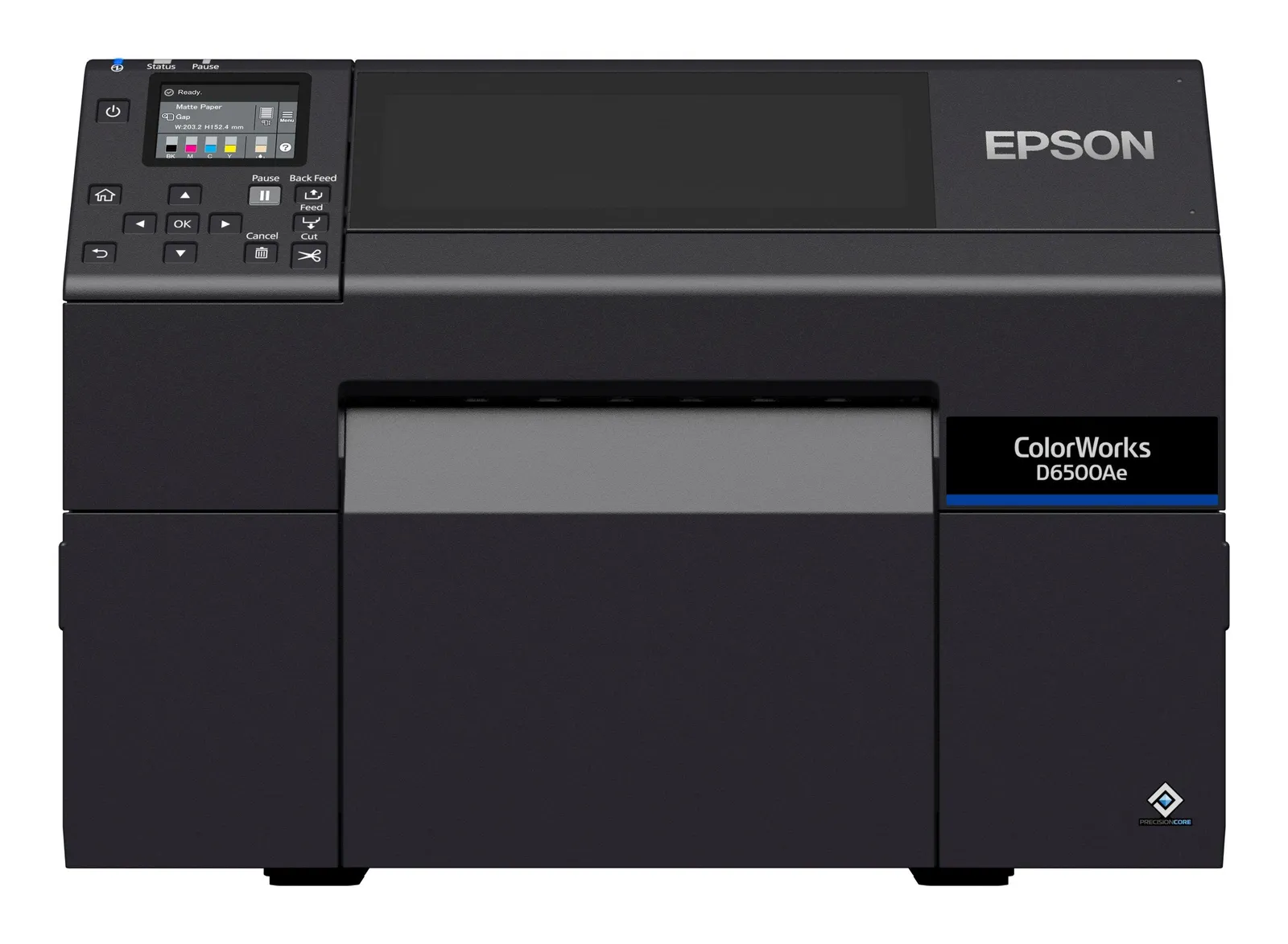 Epson ColorWorks D6500Ae etiket yazıcı Termal transfer Renk 1200 x 1200 DPI 85 mm/saniye Kablolu Ethernet LAN bağlantısı