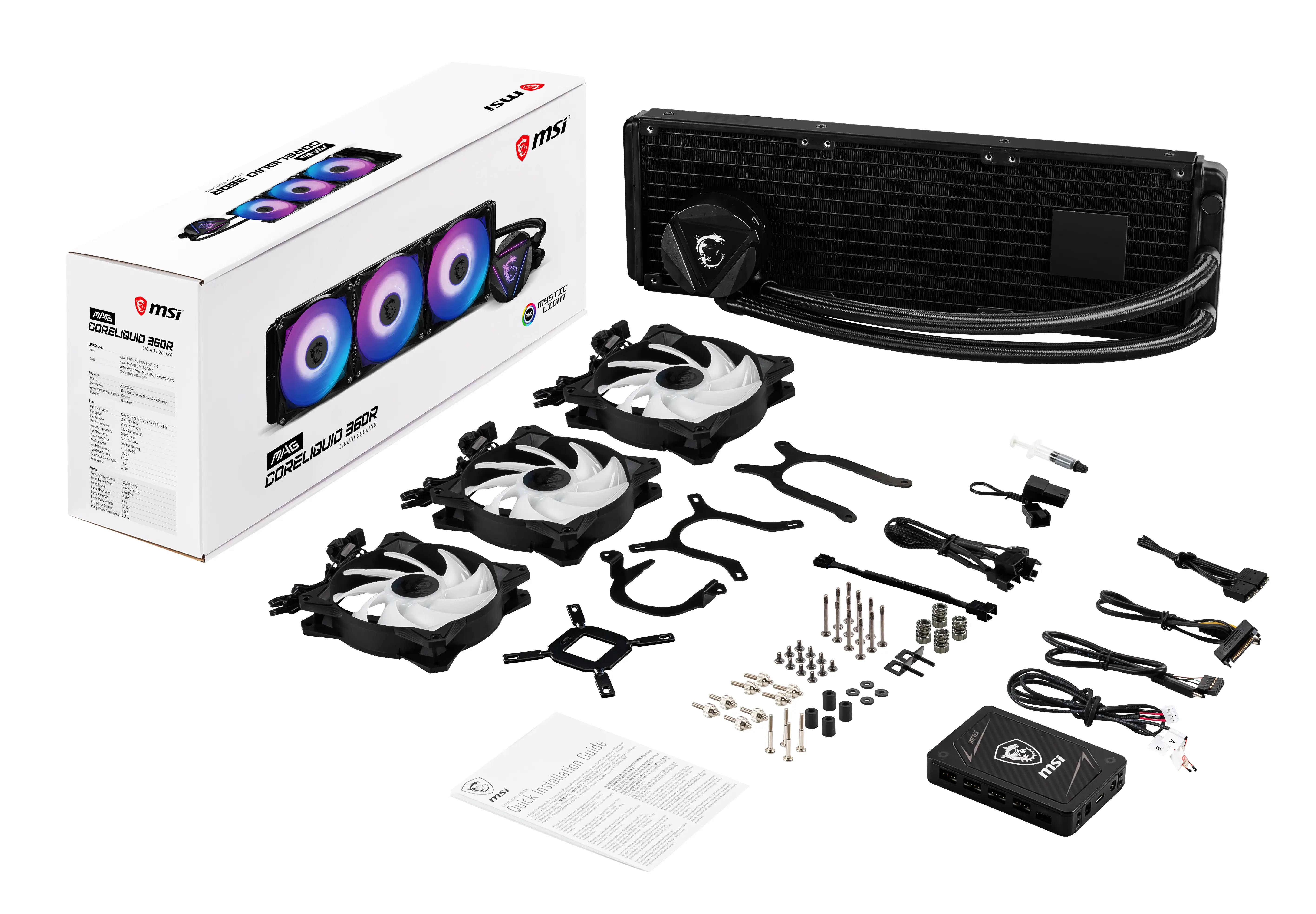 MSI Cool CPU MAG CORELIQUID 360RH