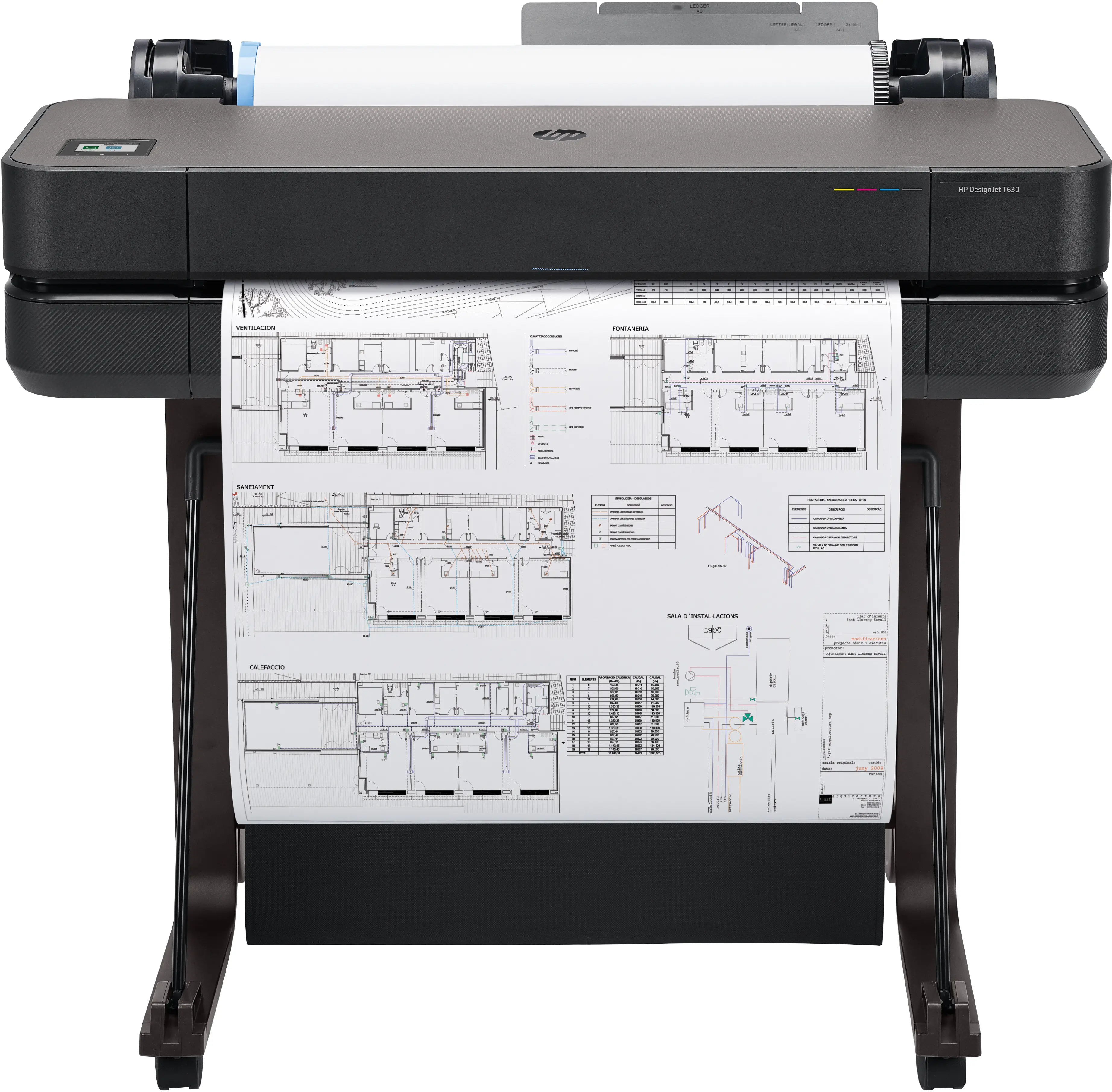 HP DesignJet T630 24-in Printer 5HB09A#B19