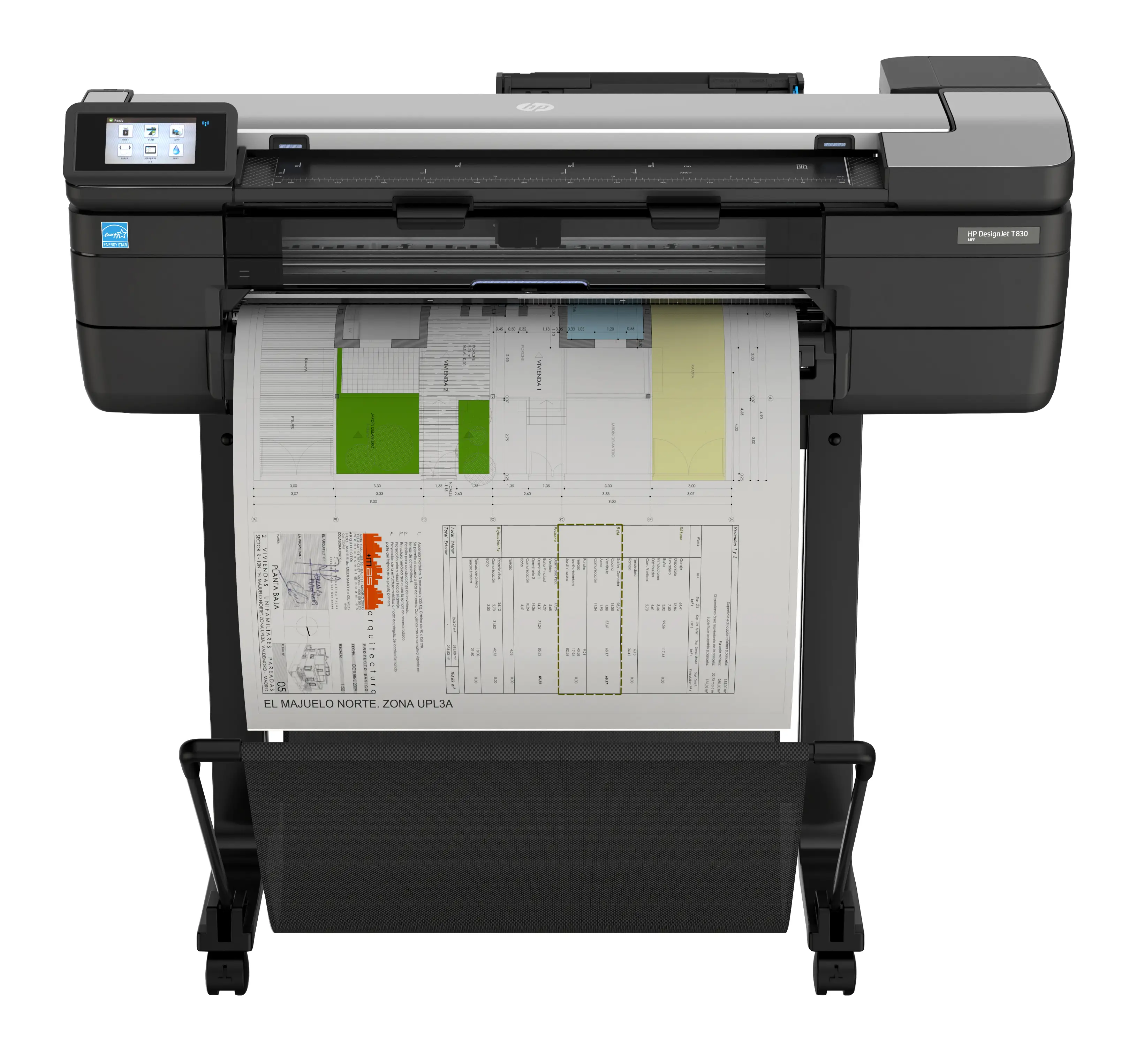 HP DesignJet T830 24-in Multifunction Printer F9A28D