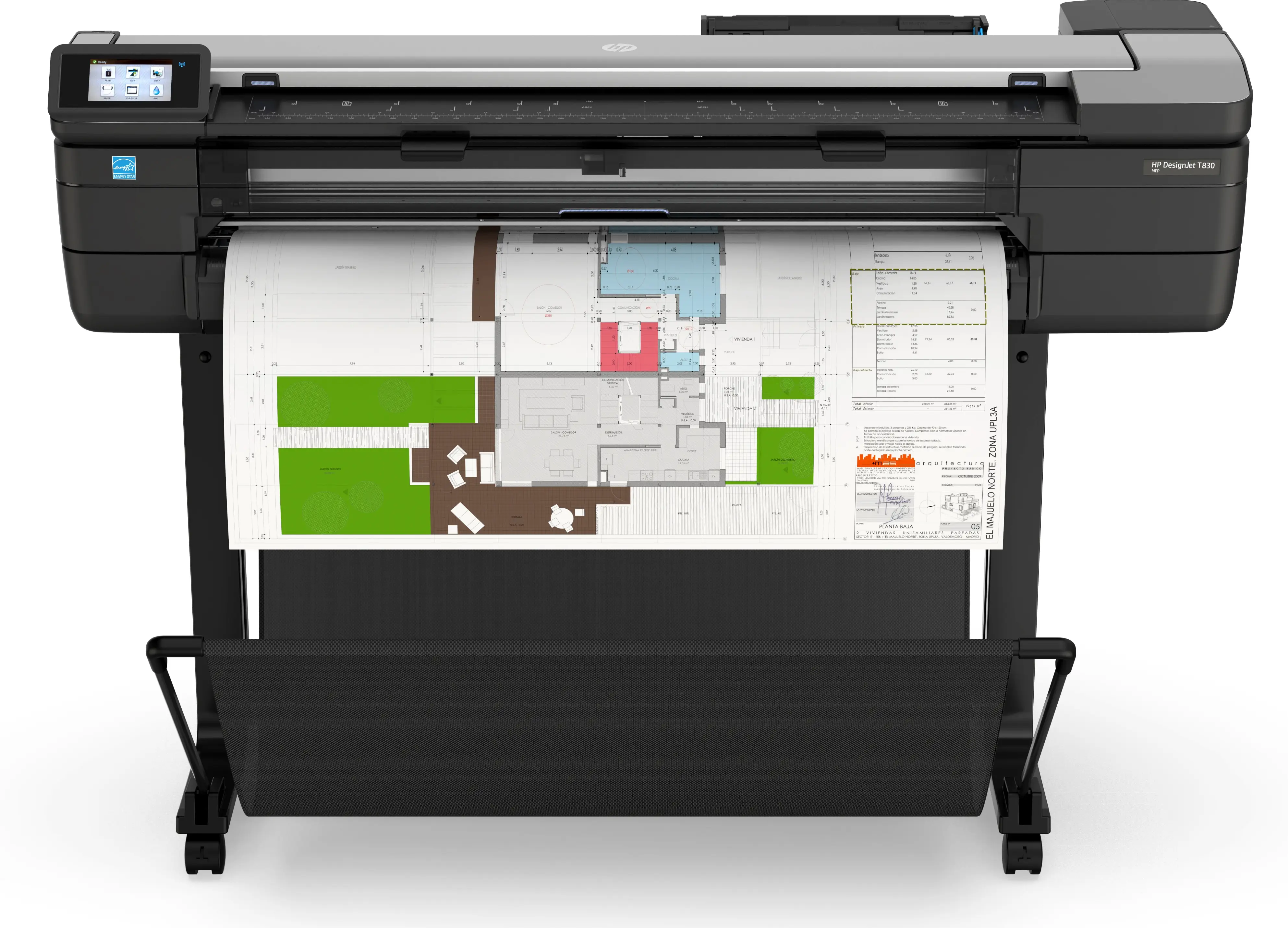 HP DesignJet T830 36-in Multifunction Printer F9A30D#B19