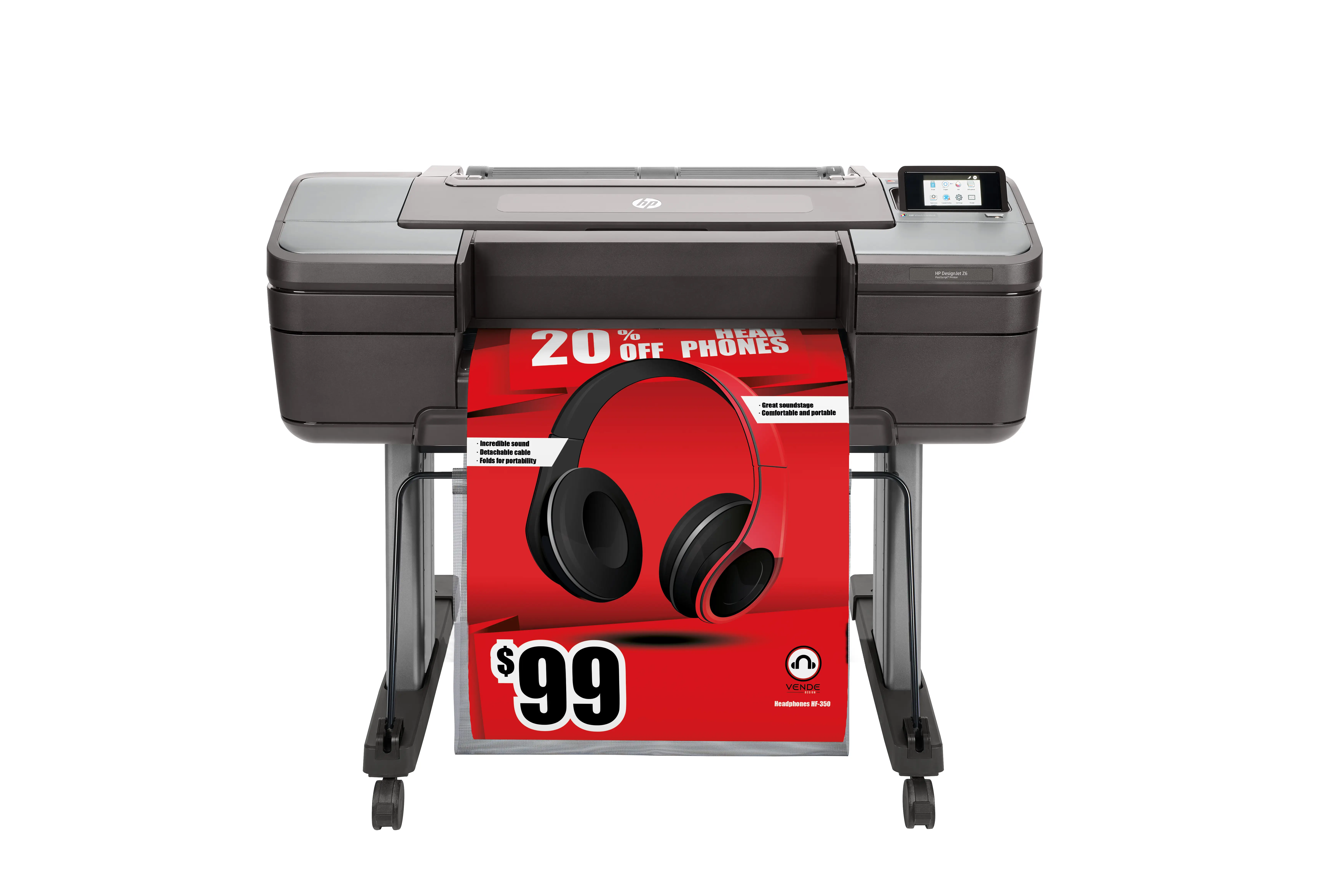 HP DesignJet Z6 24-in PostScript Printer T8W15A
