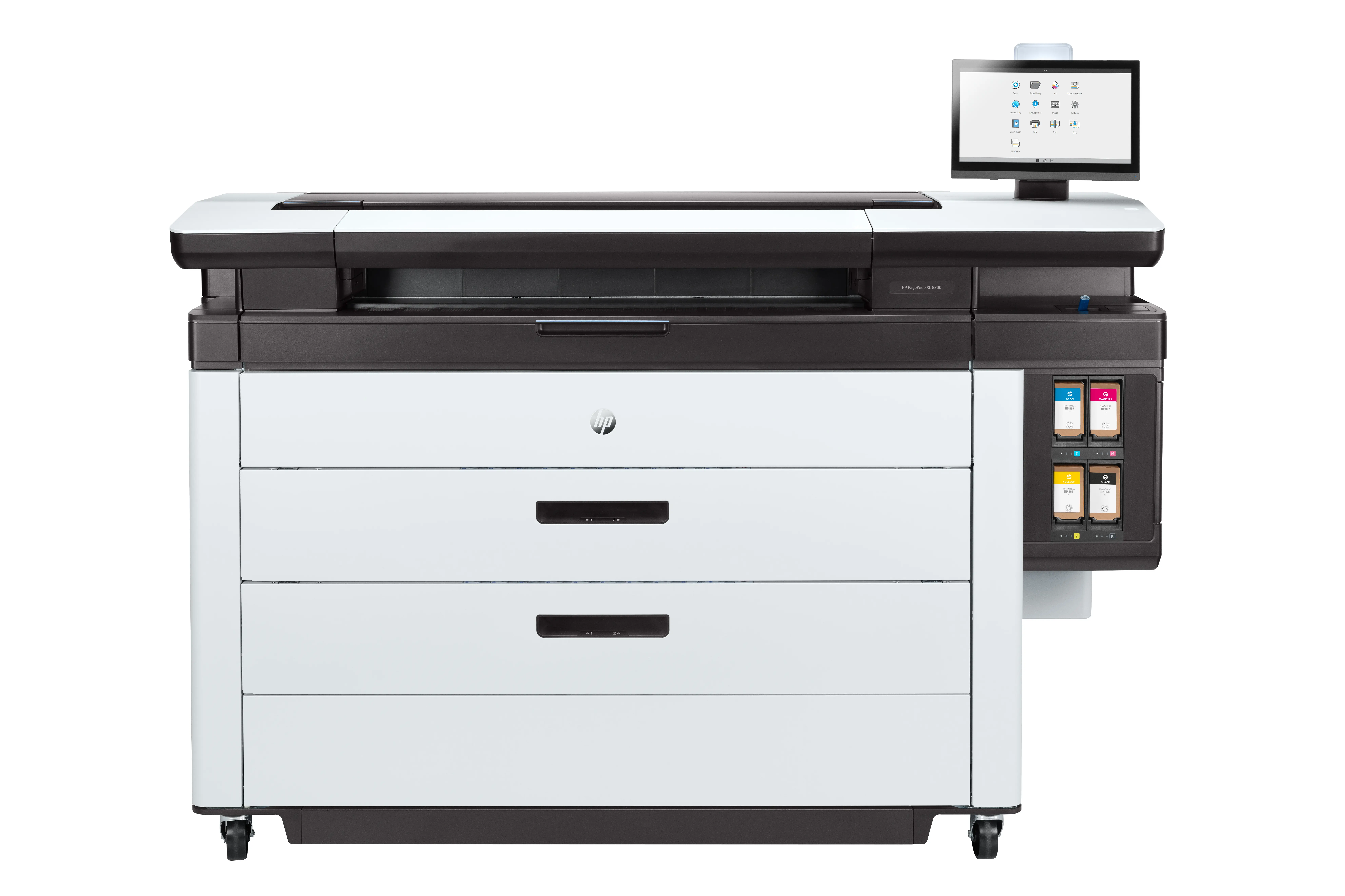 HP PageWide XL 8200 40 inç Yazıcı 4VW18A