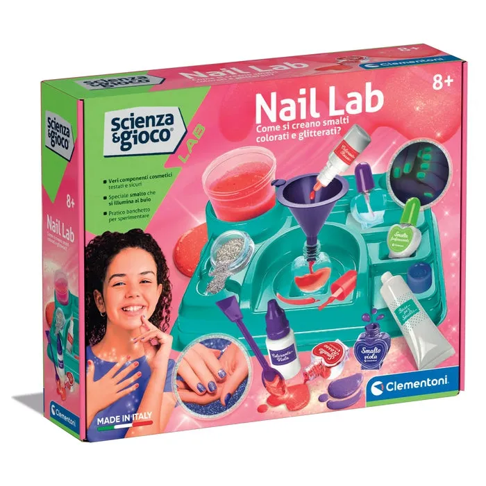 Clementoni Science & Jeu laboratoire NAIL LAB 19326