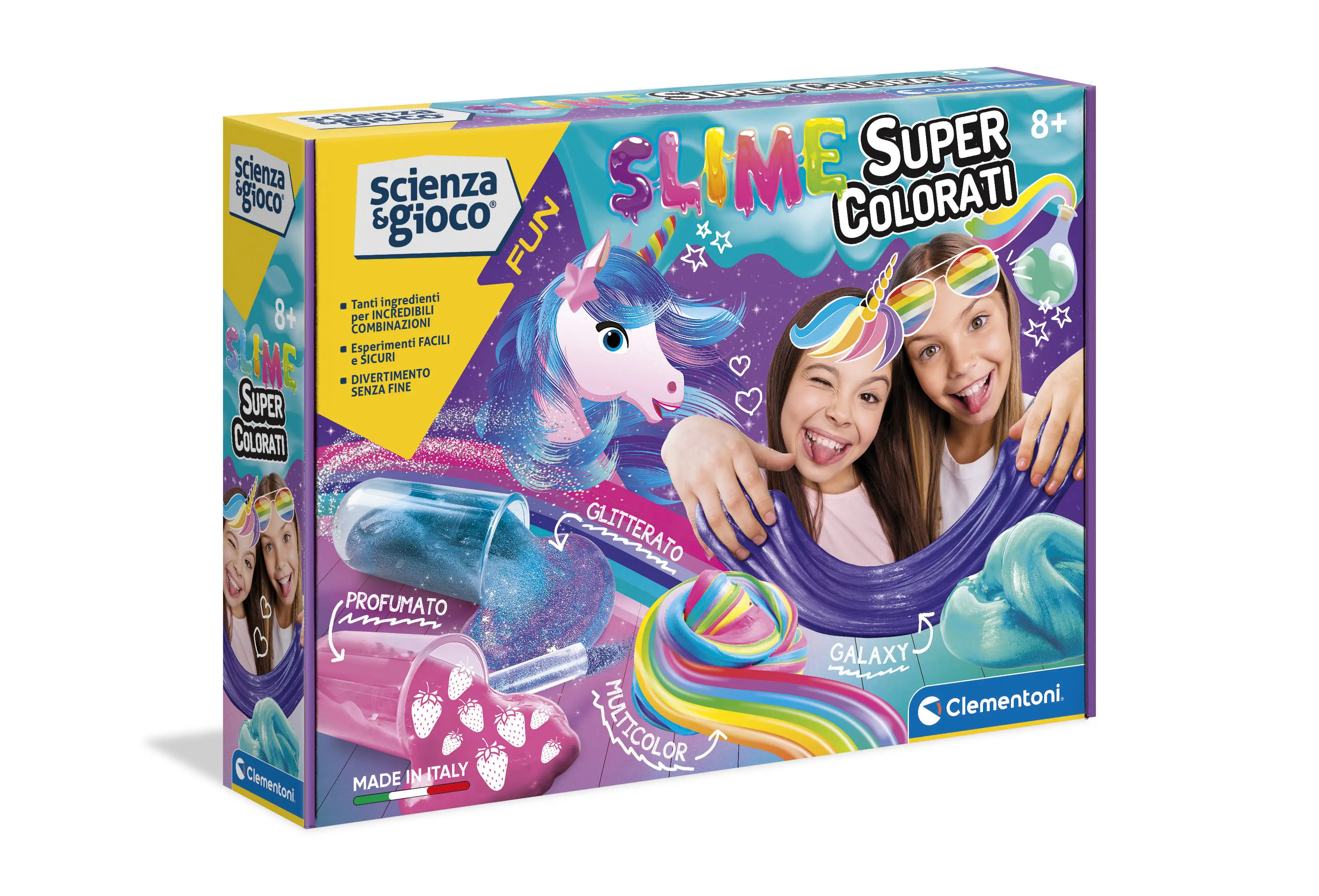 Clementoni Slime Super Colorati 19133