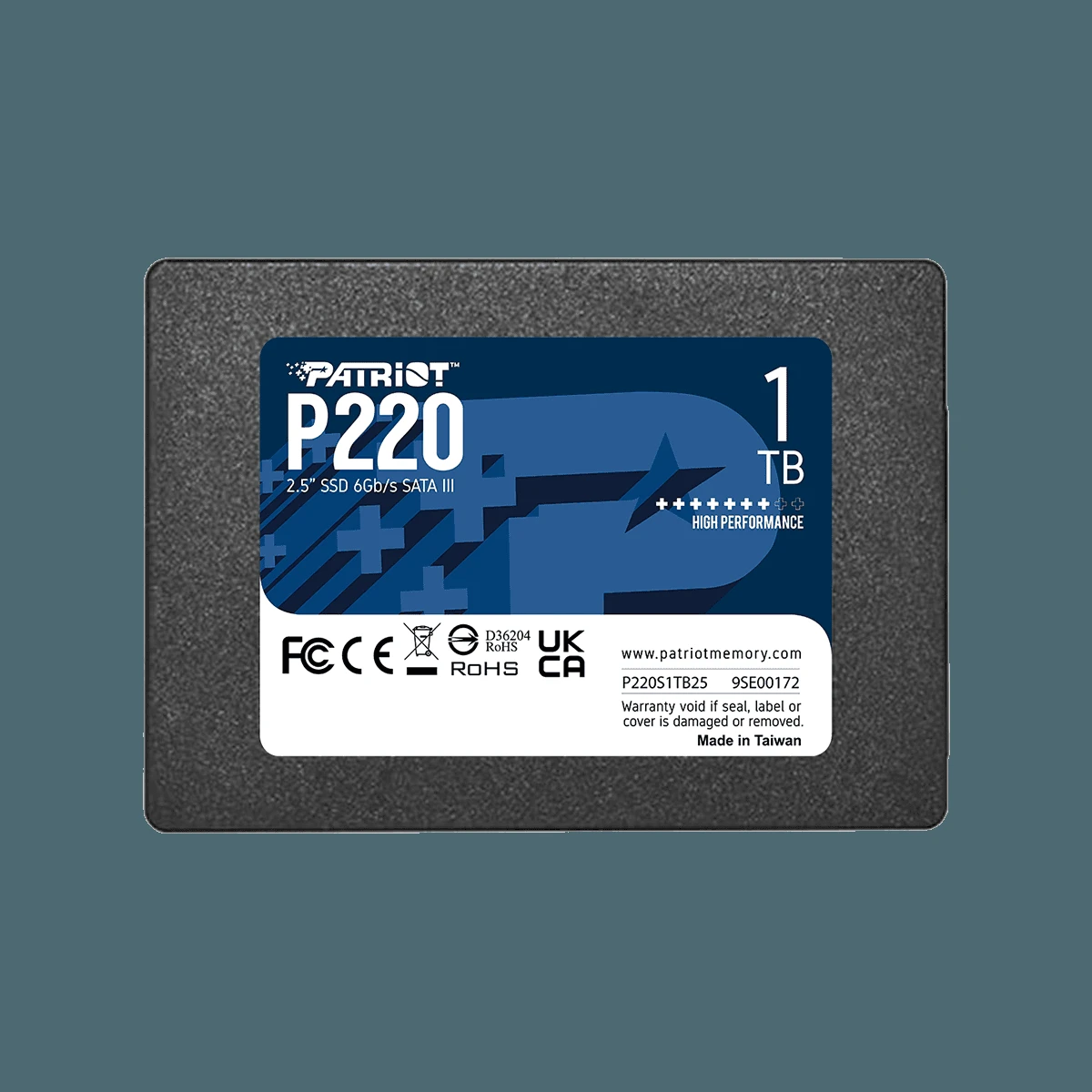 Patriot P220 128 GB 2.5 inç SATA SSD Dahili SSD