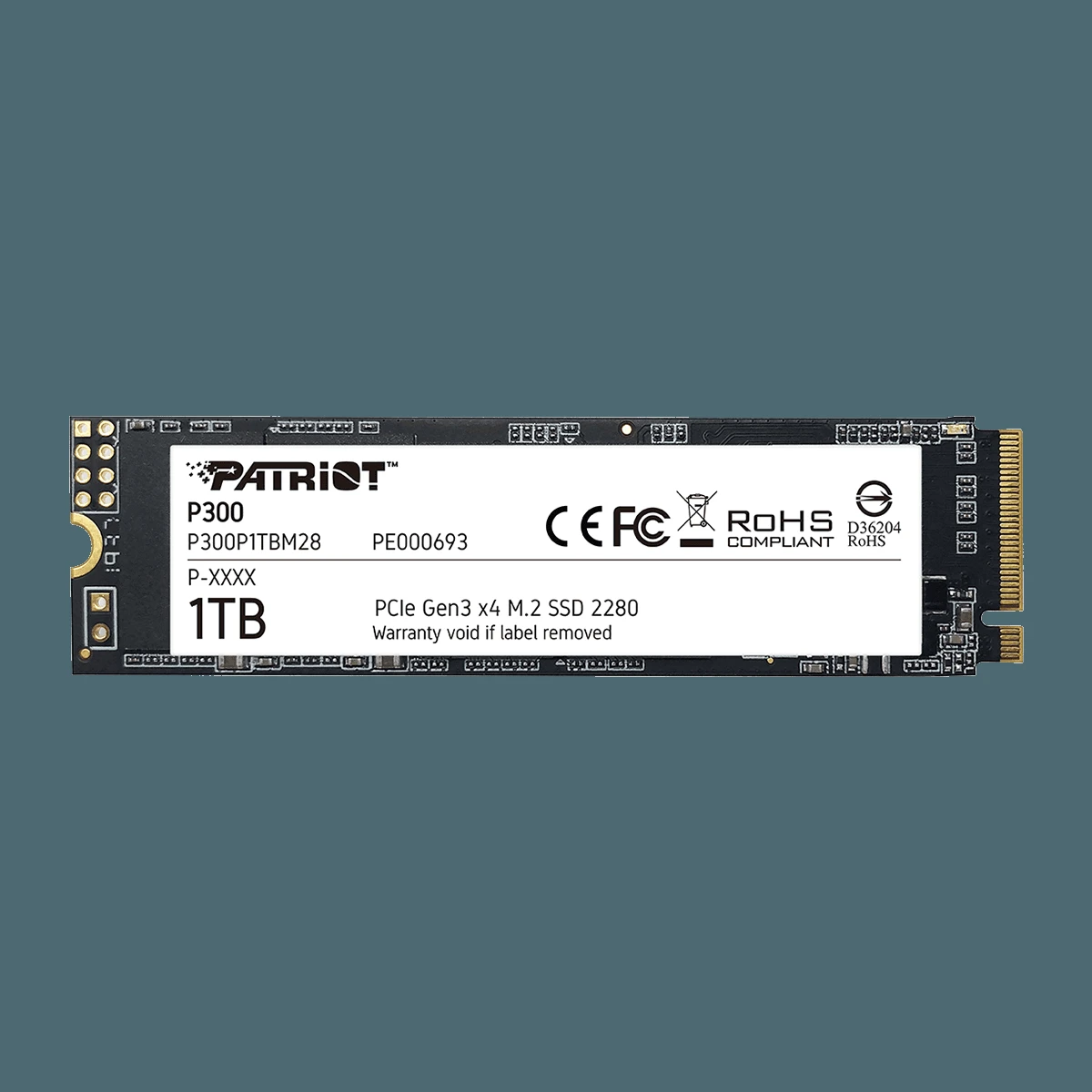 Patriot P300 128 GB M.2 PCI Express 3.0 NVMe SSD Dahili SSD