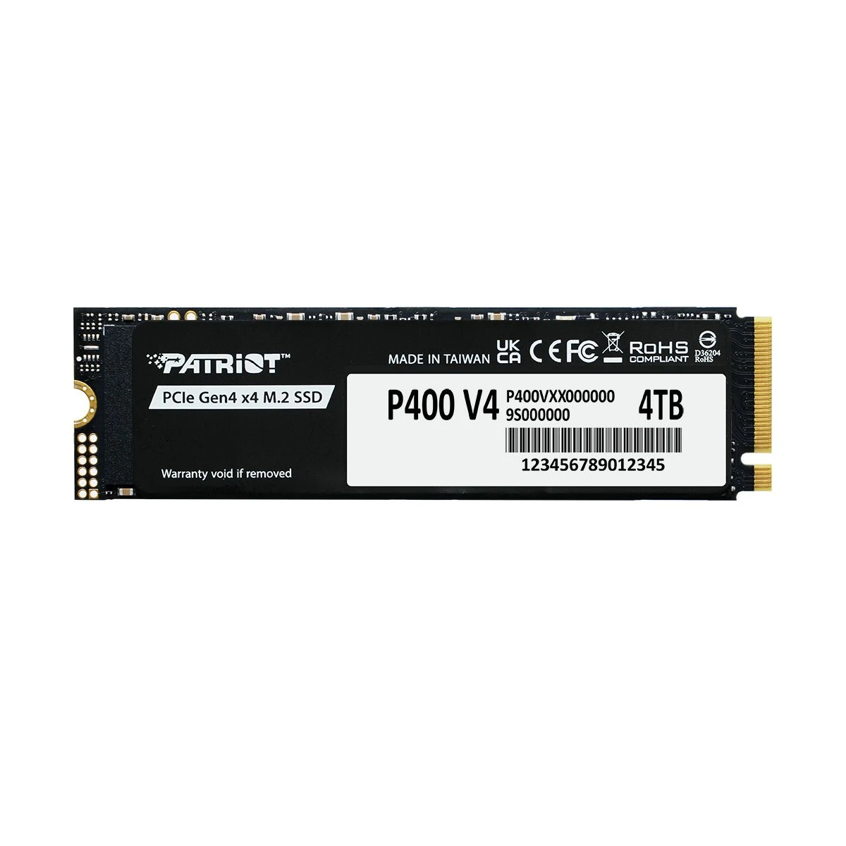 Patriot P400 512 GB M.2 PCI Express 4.0 NVMe SSD Dahili SSD