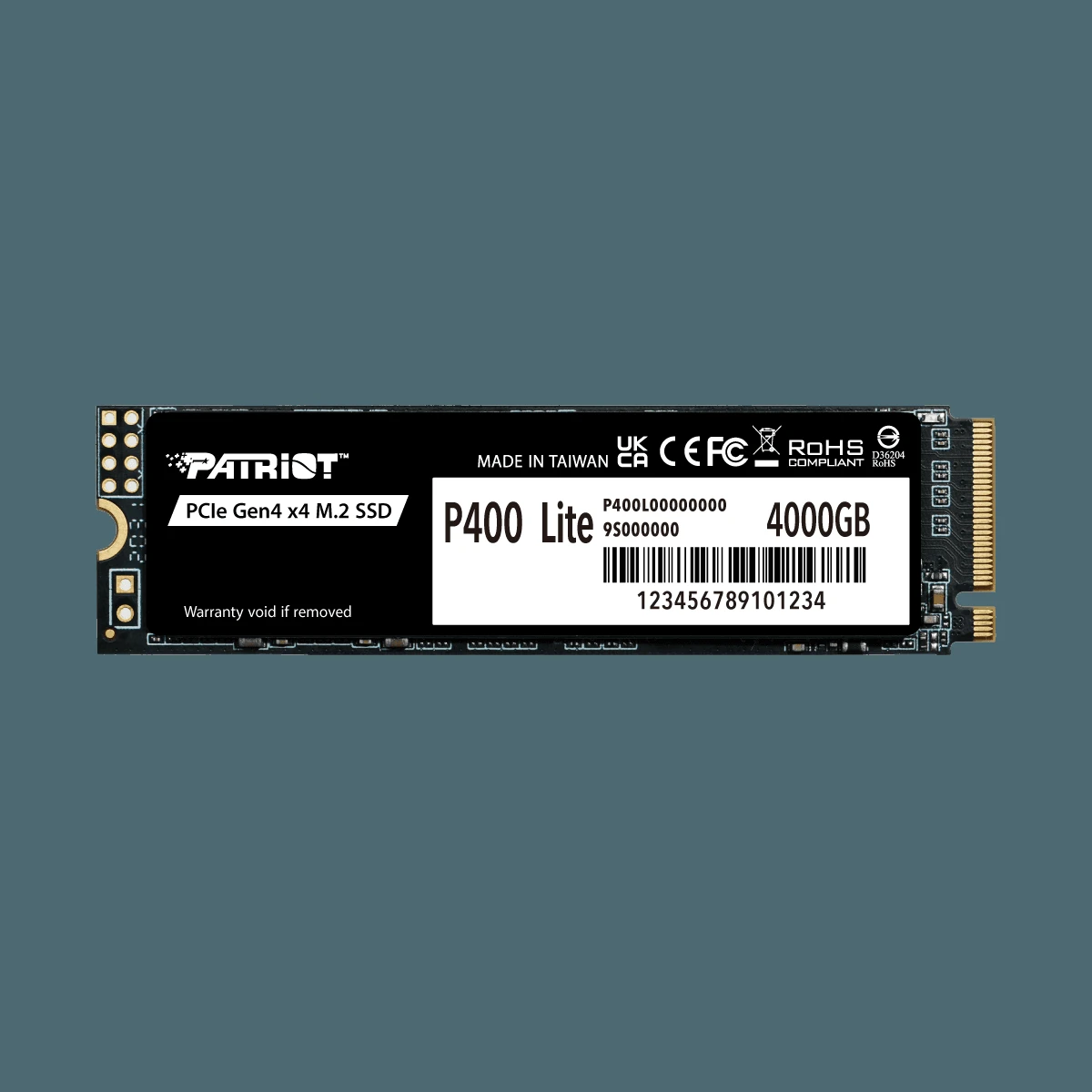 Patriot P400 Lite 4 TB M.2 PCI Express 4.0 NVMe SSD Dahili SSD