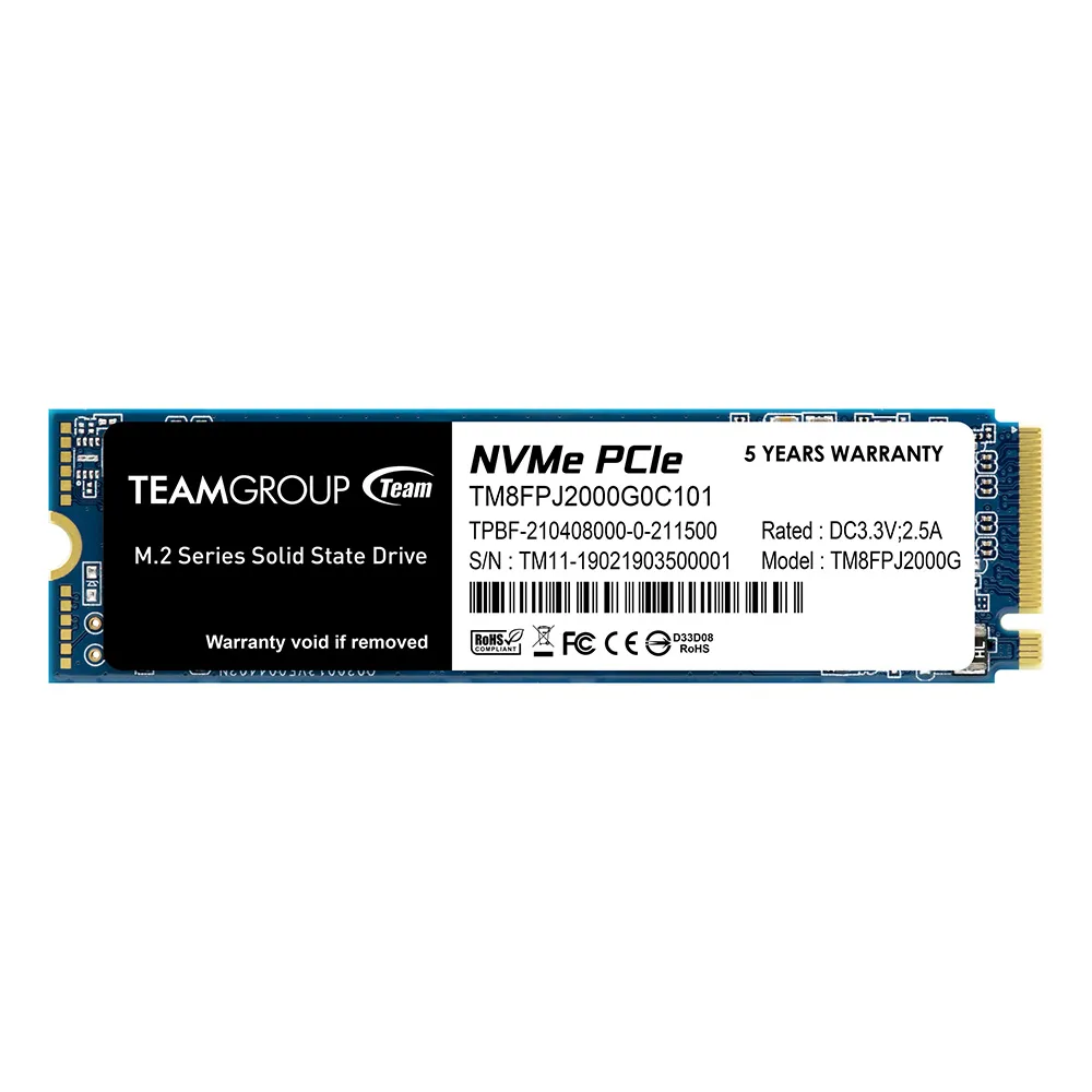 TeamGroup MP34Q 2 TB M.2 NVMe SSD