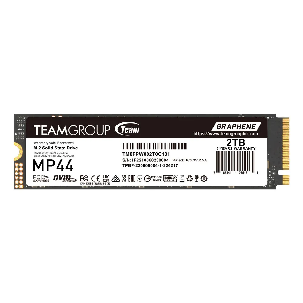TeamGroup MP44 2 TB M.2 NVMe SSD