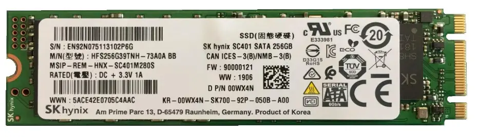 DELL 0WX4N 256 GB