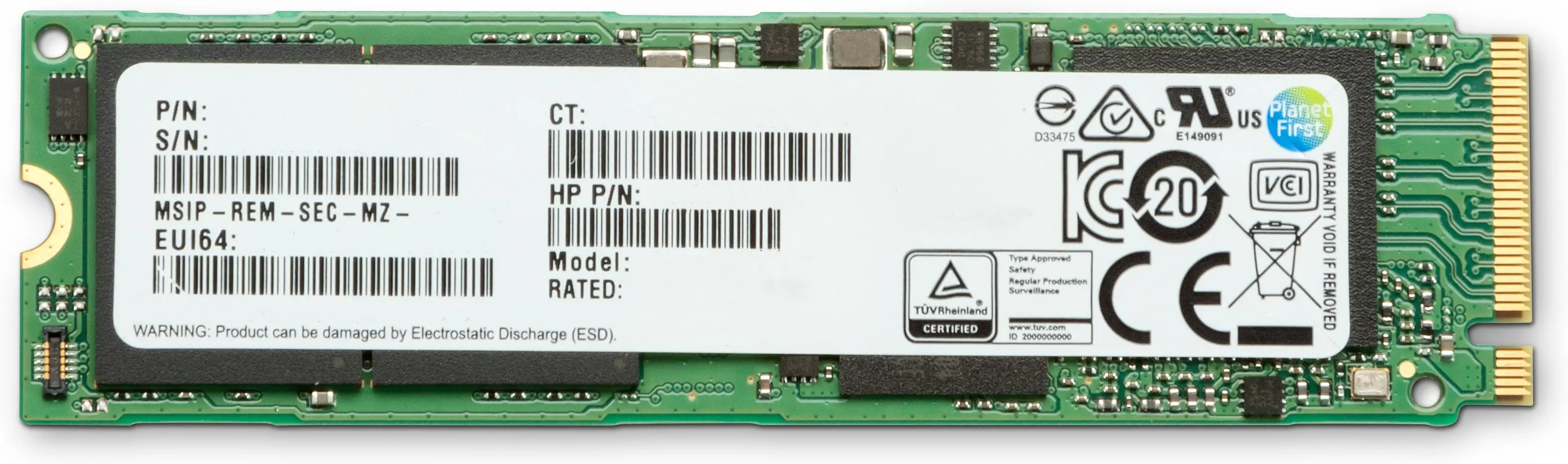 HP 1TB M.2 2280 PCIe TLC SSD Module 8PE64AA#AC3